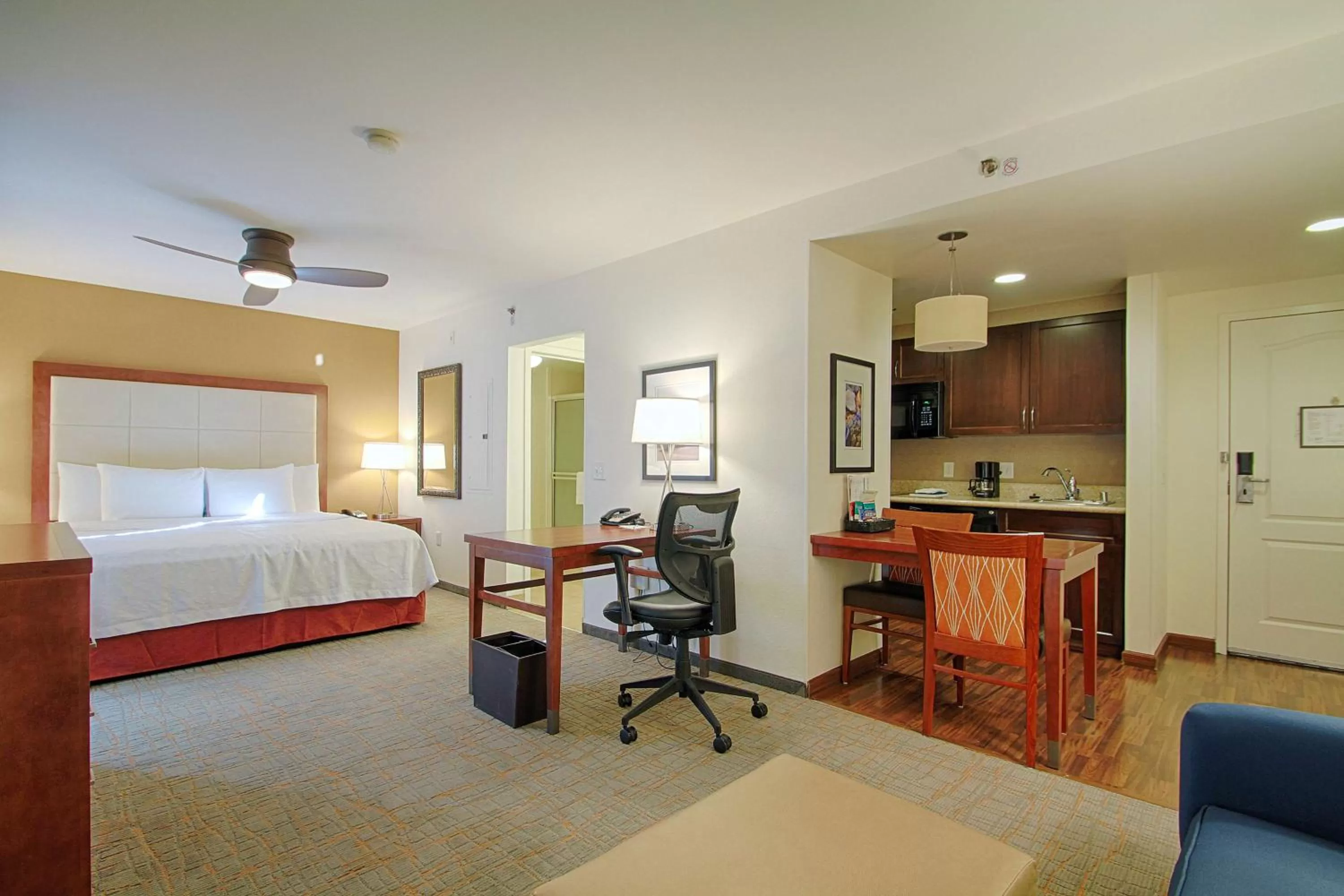 Bed in Homewood Suites by Hilton Las Vegas Airport