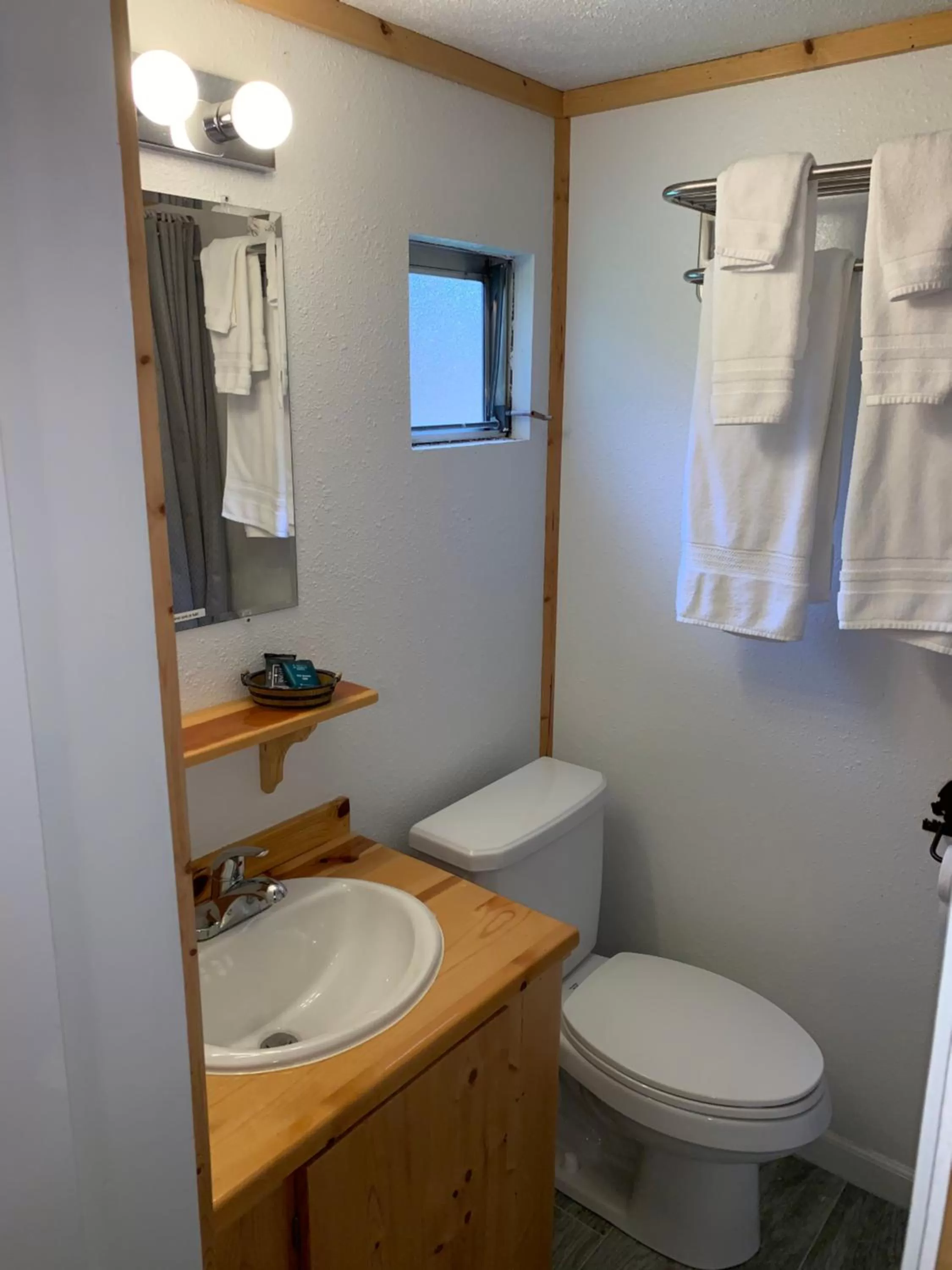 Bathroom in Glacier Haven Inn