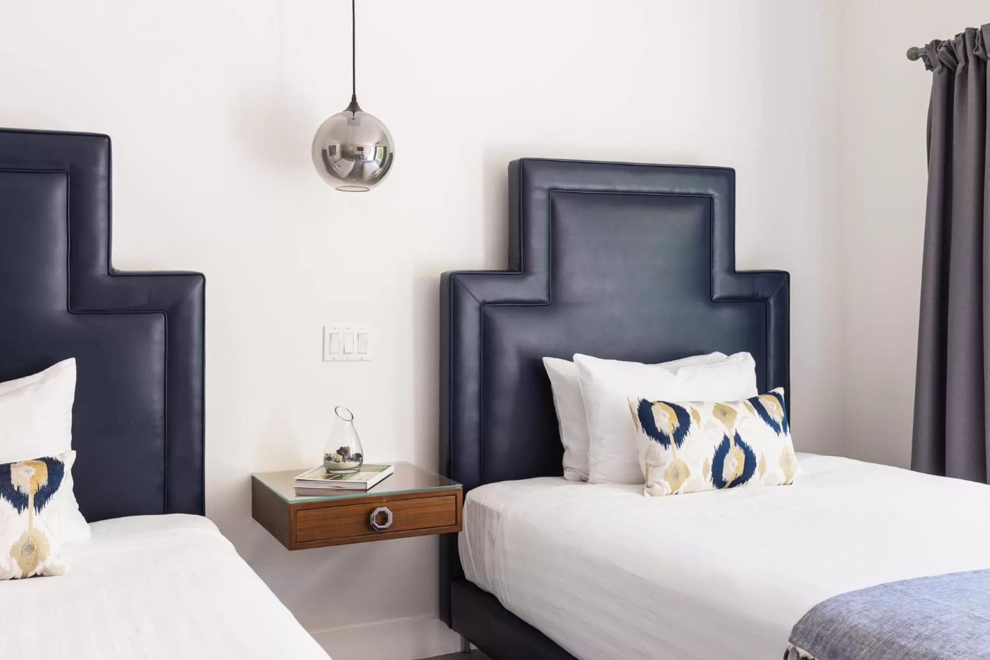 Bed in The Palm Springs Hotel