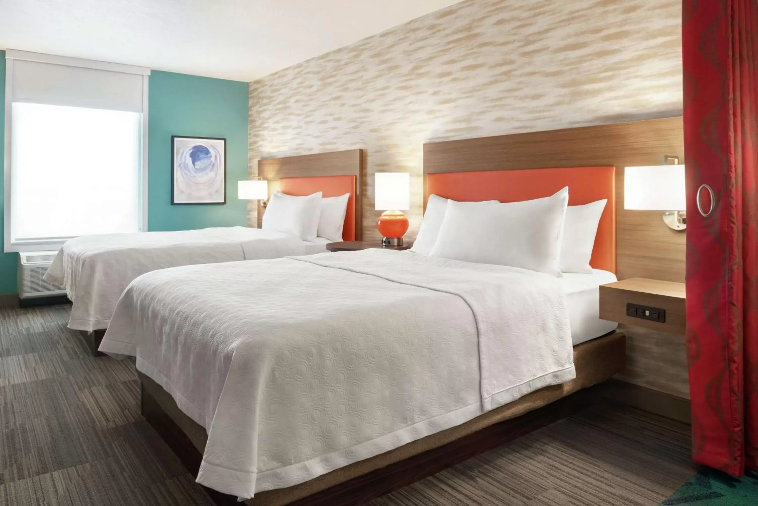 Queen Studio with Two Queen Beds - Non-Smoking in Home2 Suites By Hilton Bismarck Queen Studio with Two Queen Beds - Non-Smoking in Home2 Suites By Hilton Bismarck