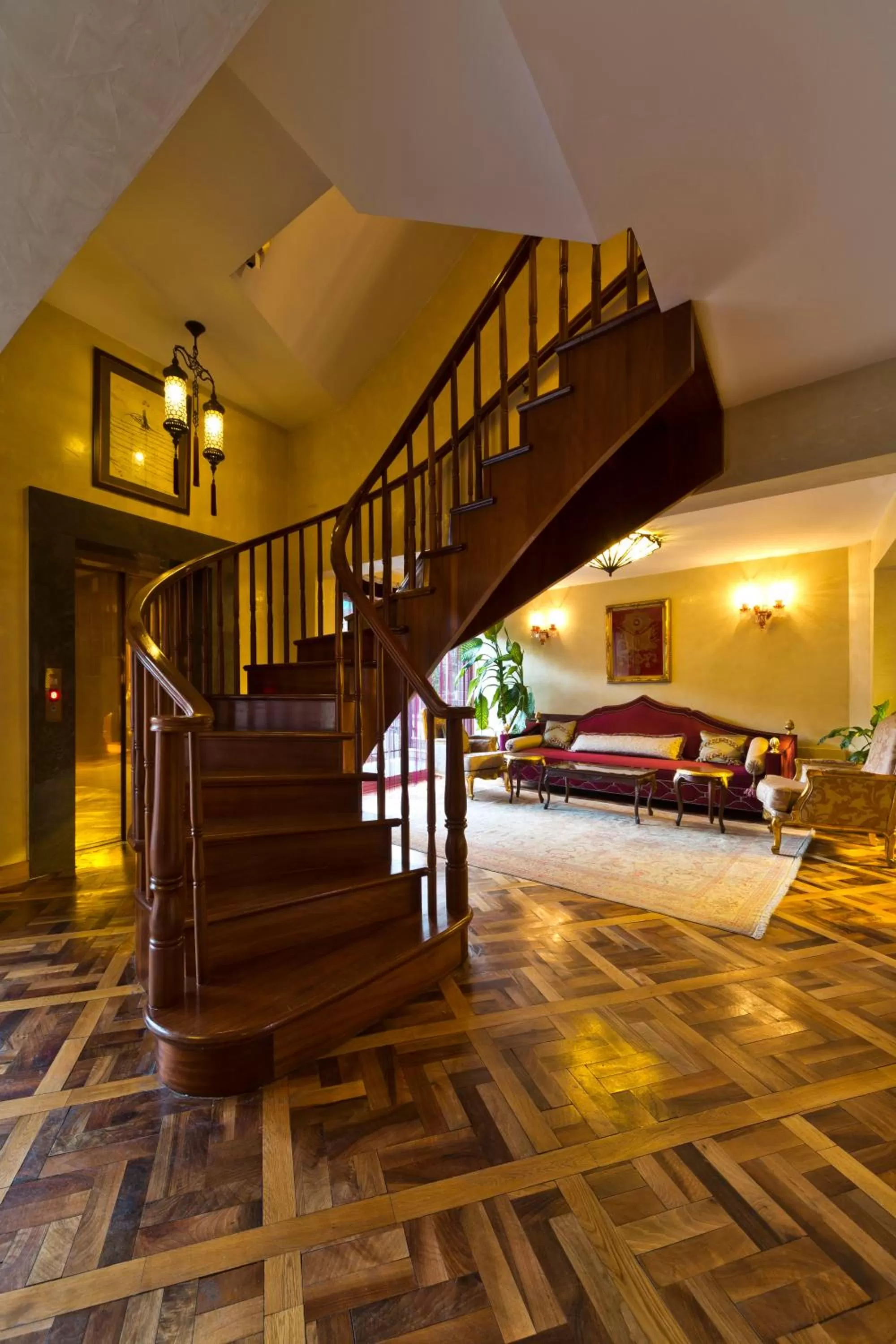 Lounge or bar, Bed in Sokullu Pasa Hotel - Special Class