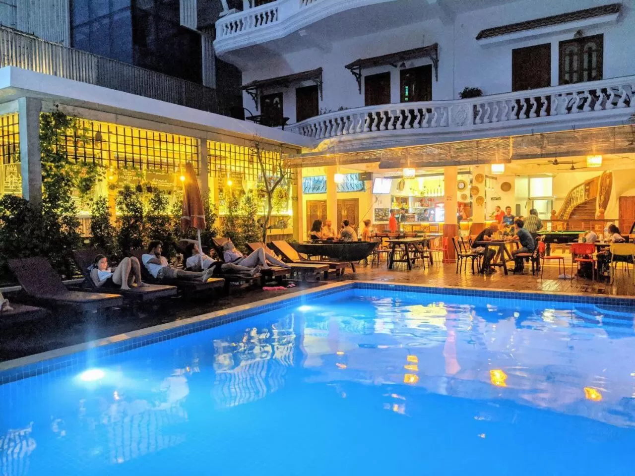 Property building in Poolside Villa