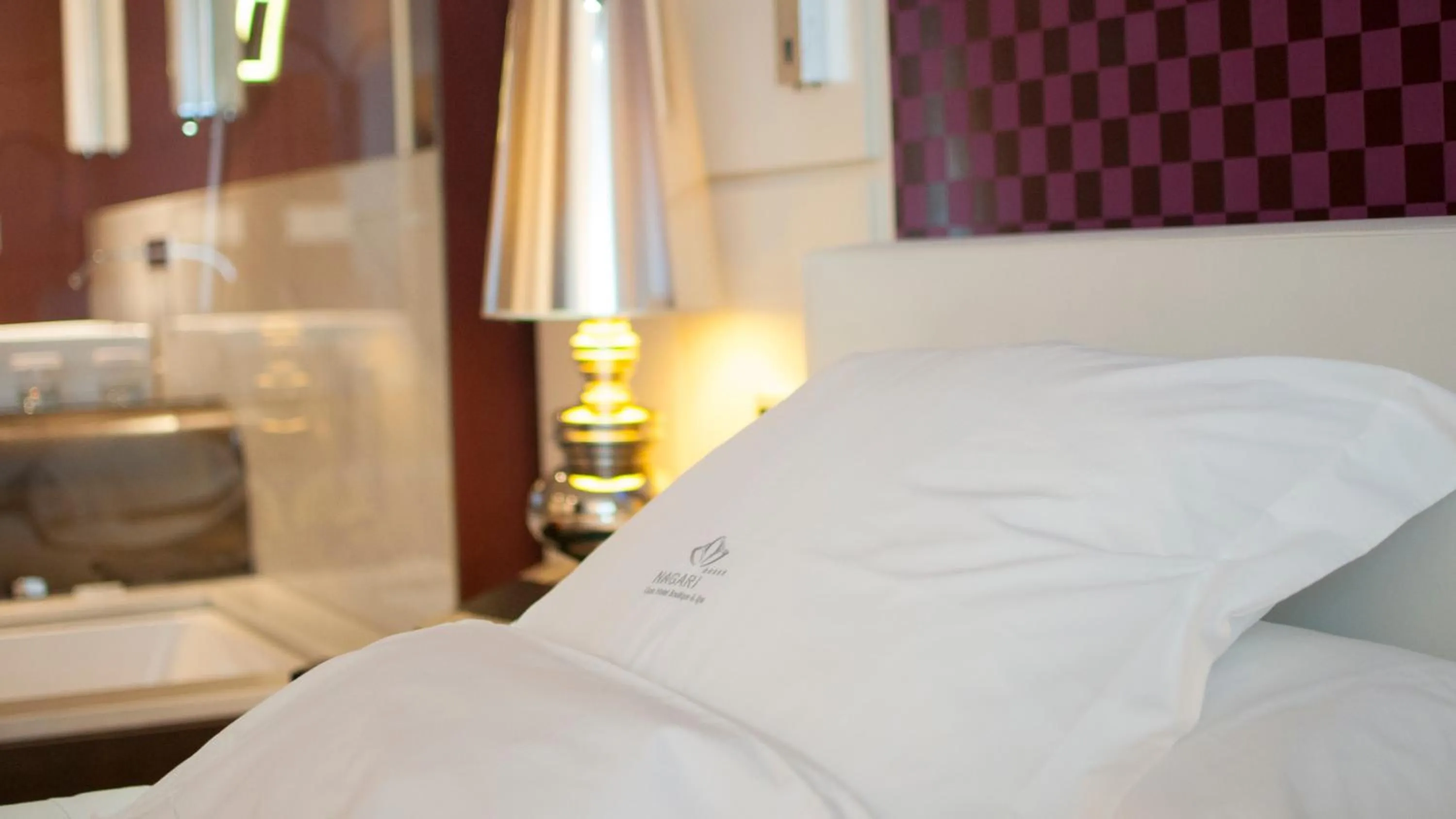 Bed in Gran Hotel Nagari Boutique & Spa