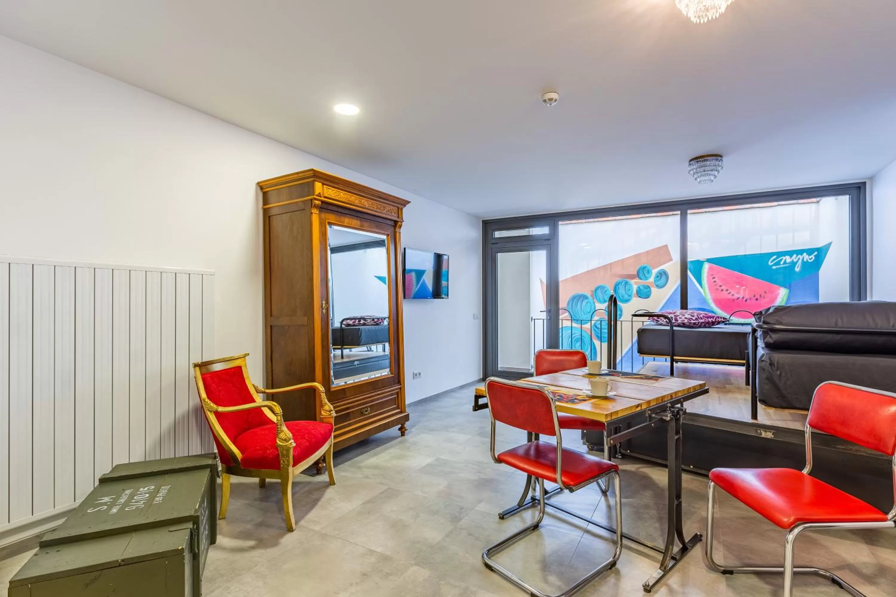 Living room in Villa Pera Suite Hotel