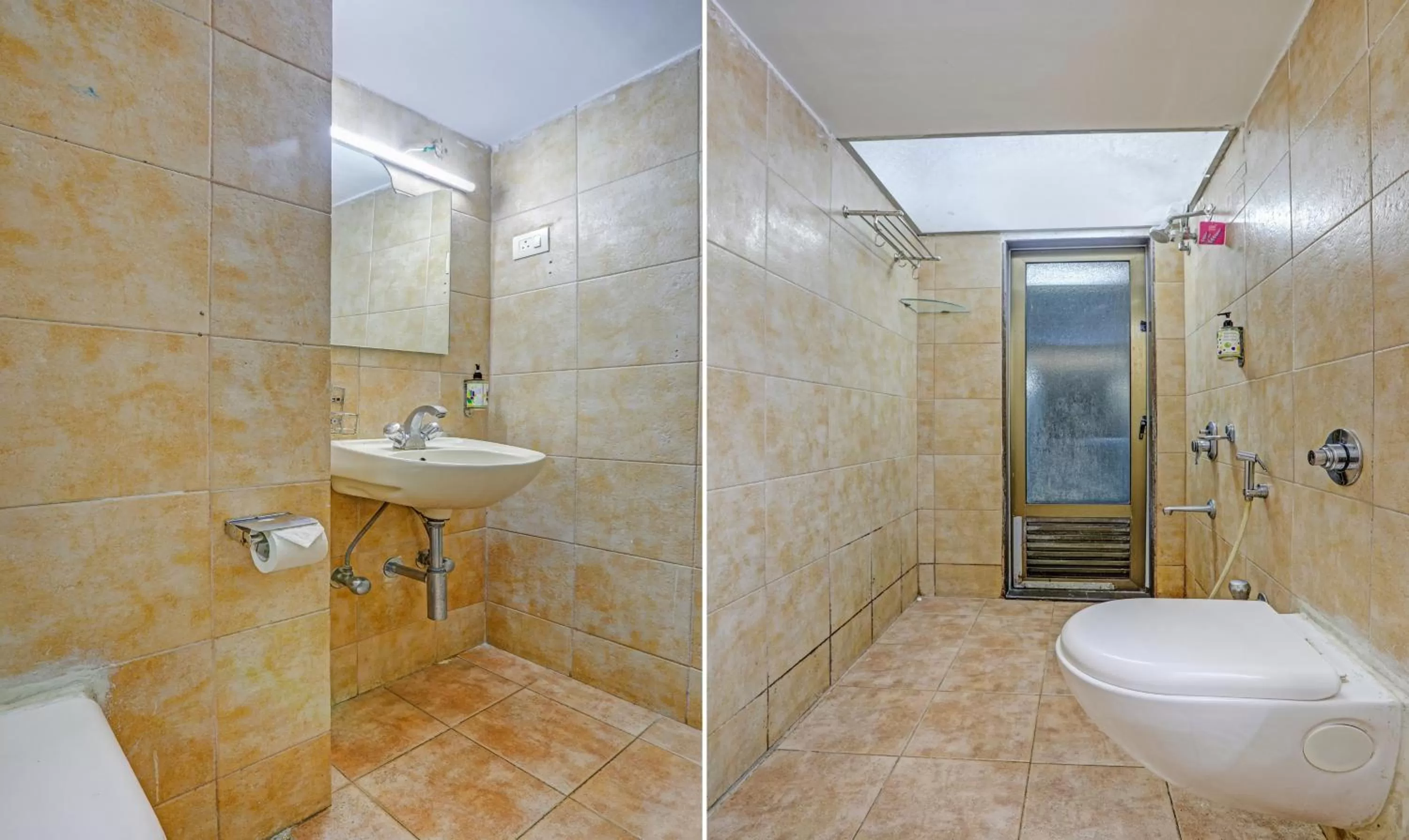 Bathroom in Treebo Trend Welcome Apartments