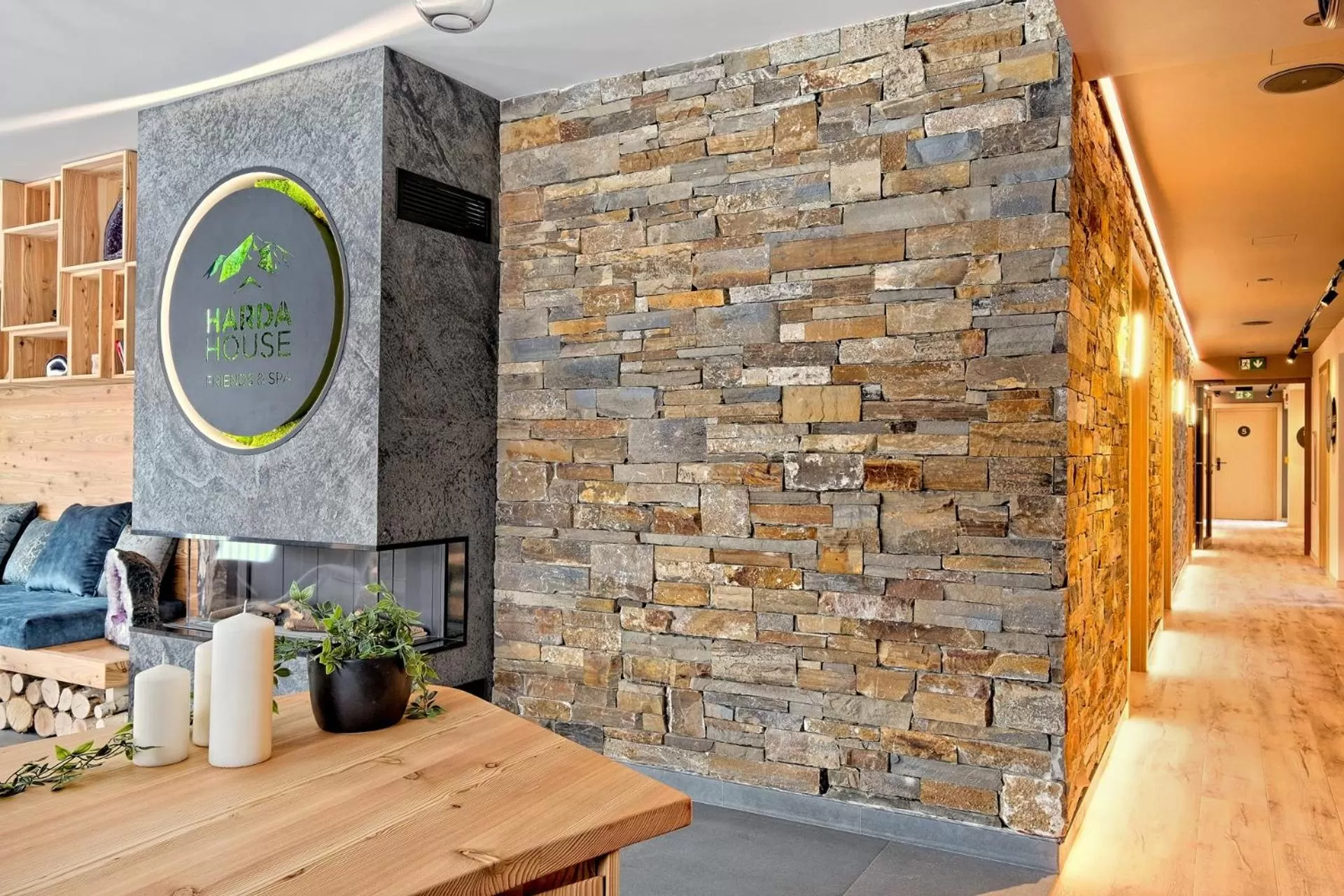 Lobby or reception in Harda House Friends & Spa