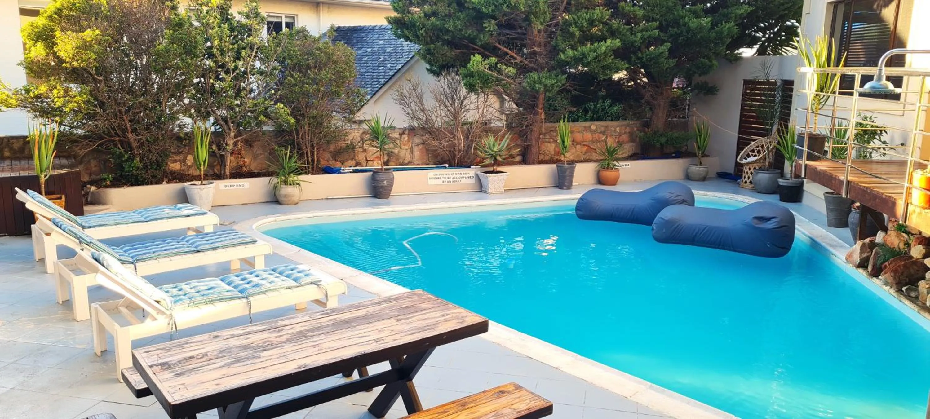 Pool view in African Groove Camps Bay