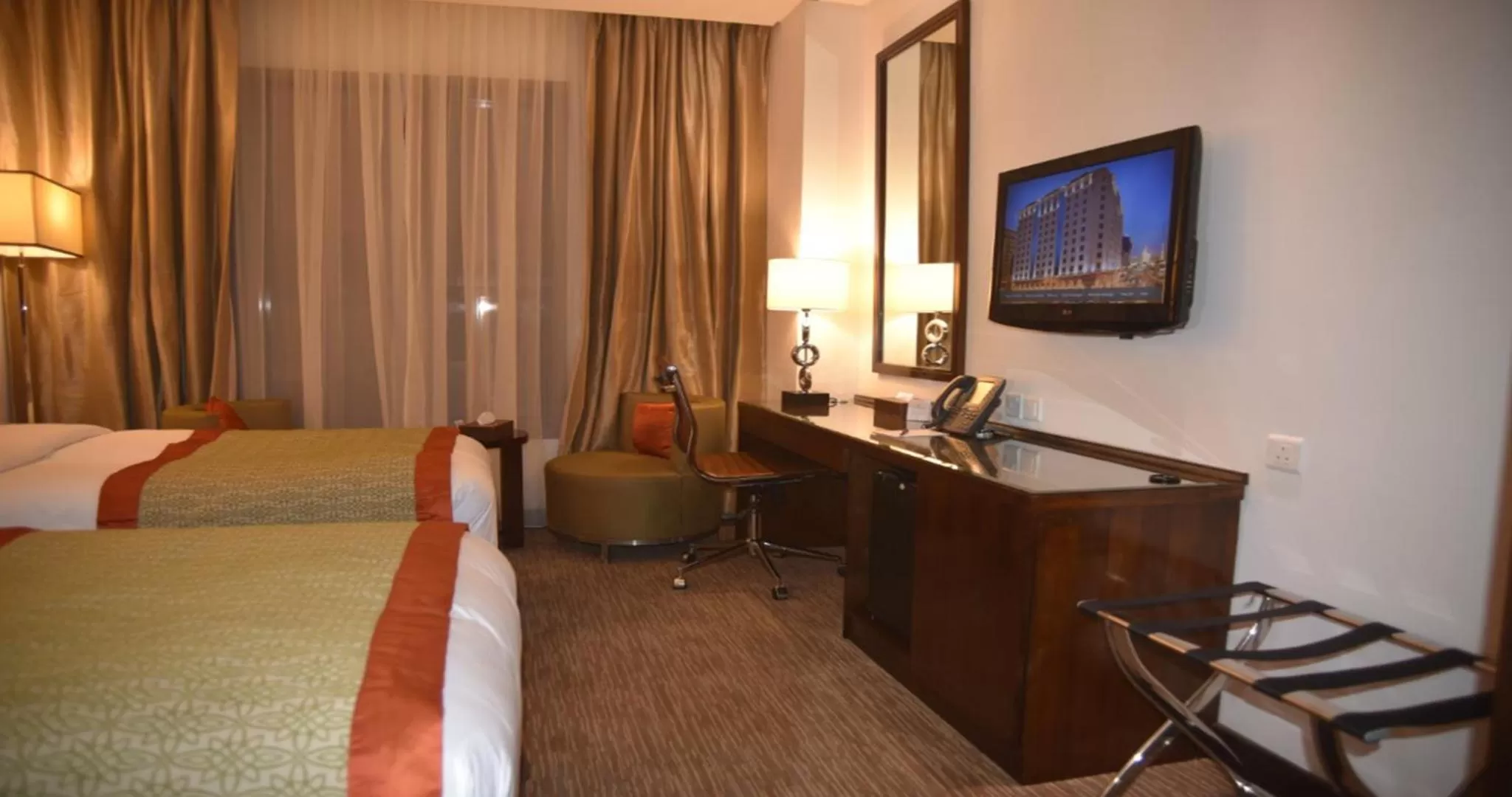 Bedroom, Bed in Crowne Plaza Madinah by IHG