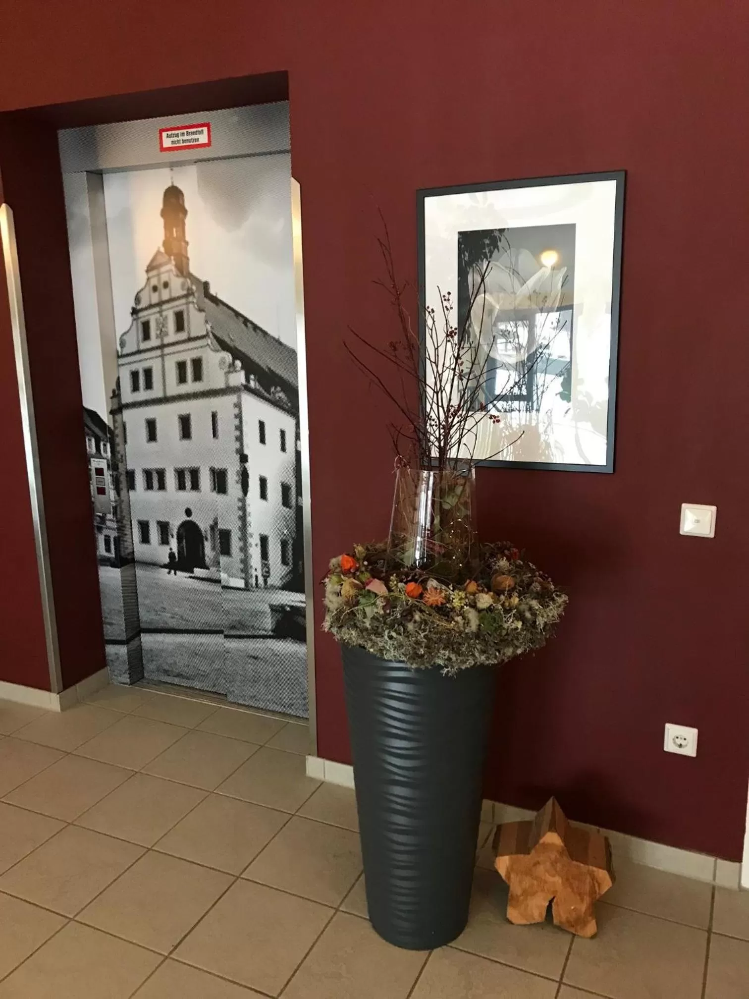 Decorative detail in Hotel Am Heidepark