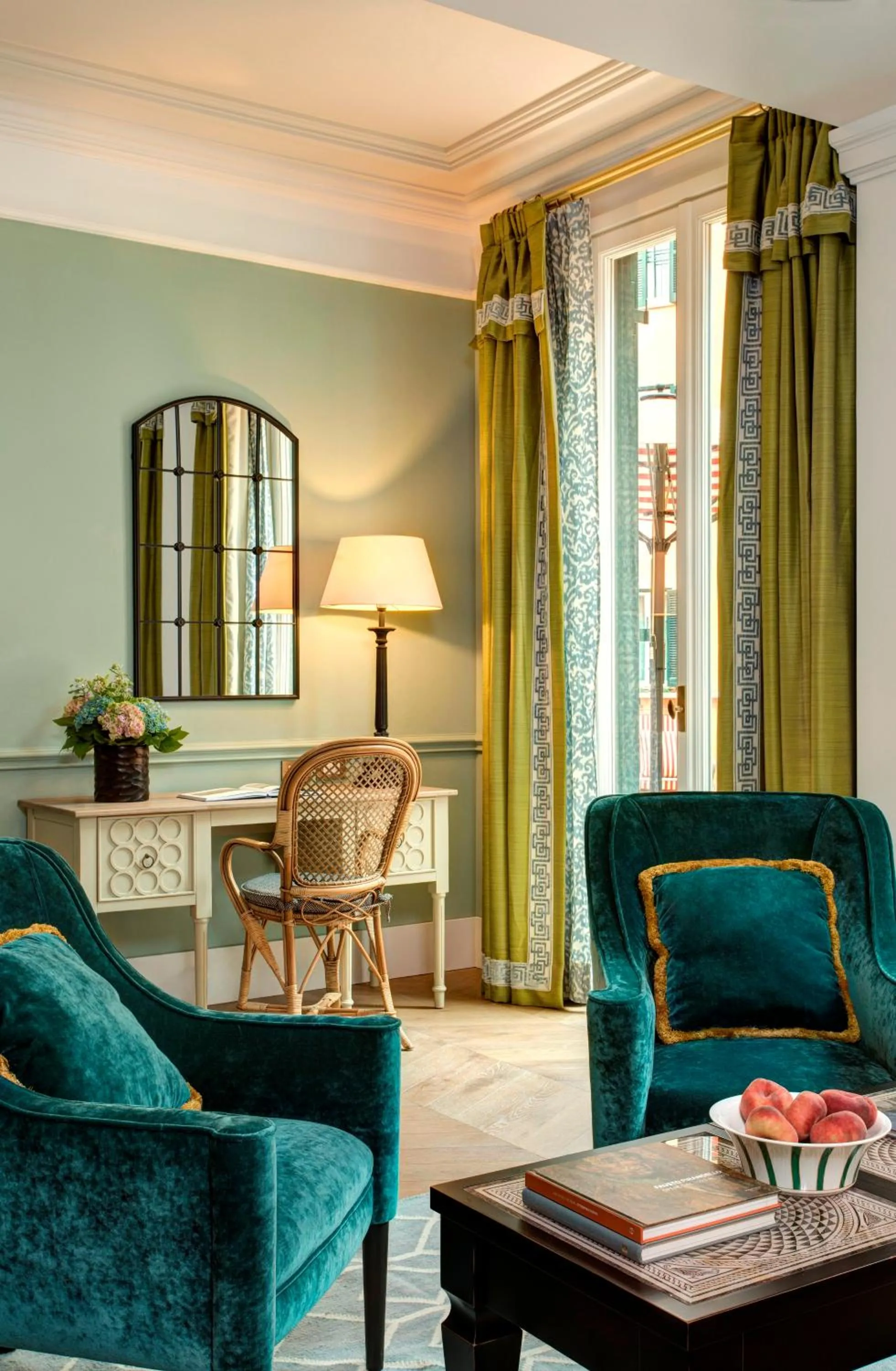 Inner courtyard view in Rocco Forte Hotel De La Ville