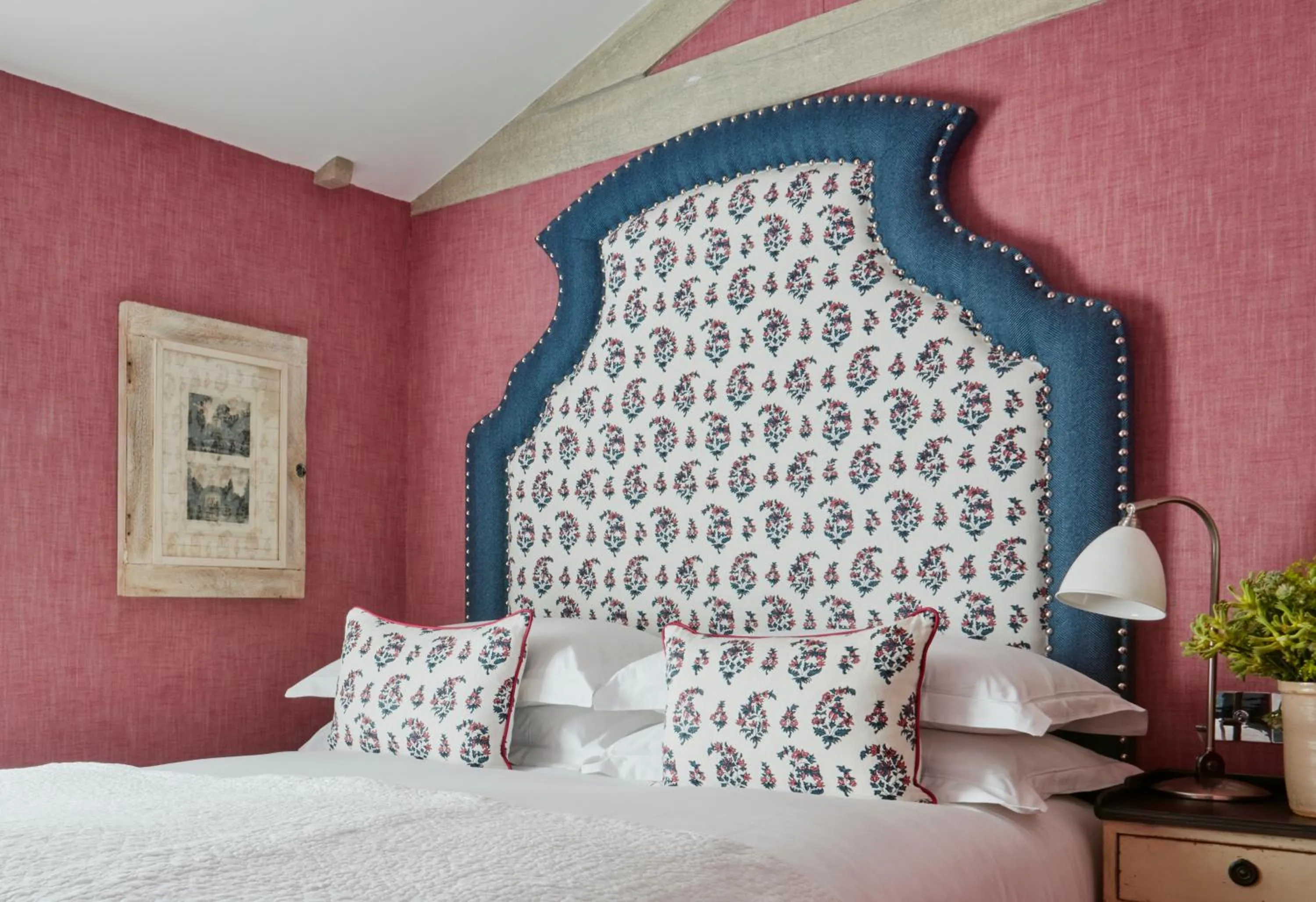 Bedroom, Bed in Number Sixteen, Firmdale Hotels