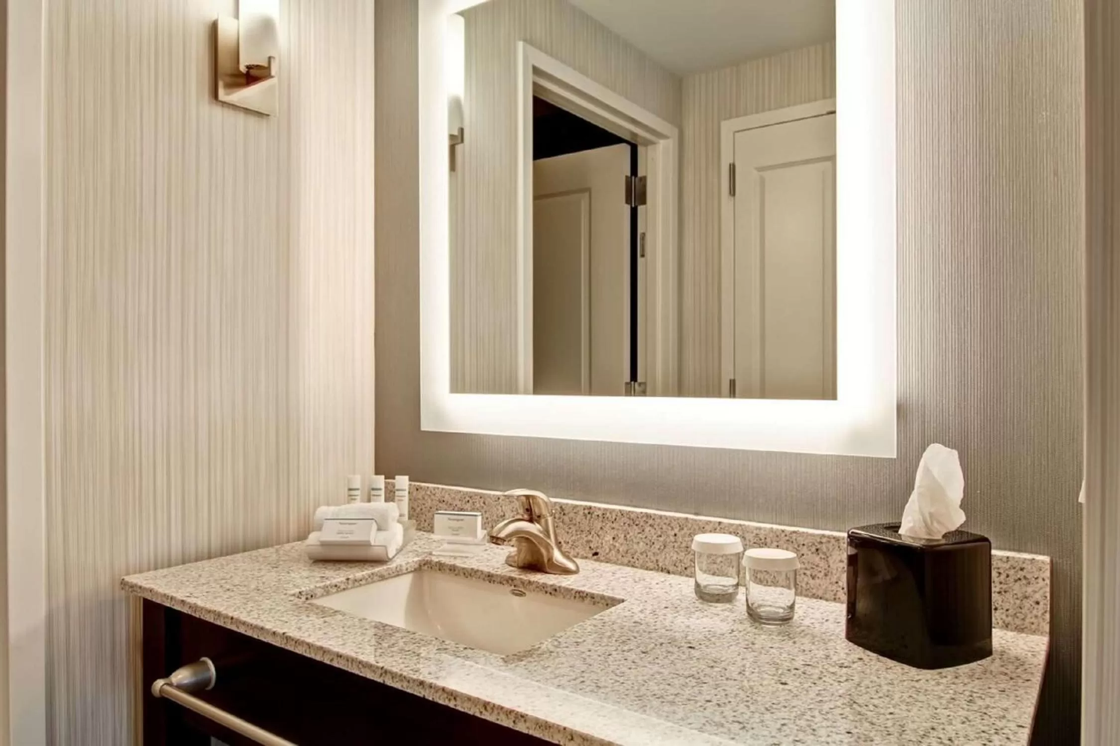 Bathroom in Homewood Suites By Hilton Clifton Park