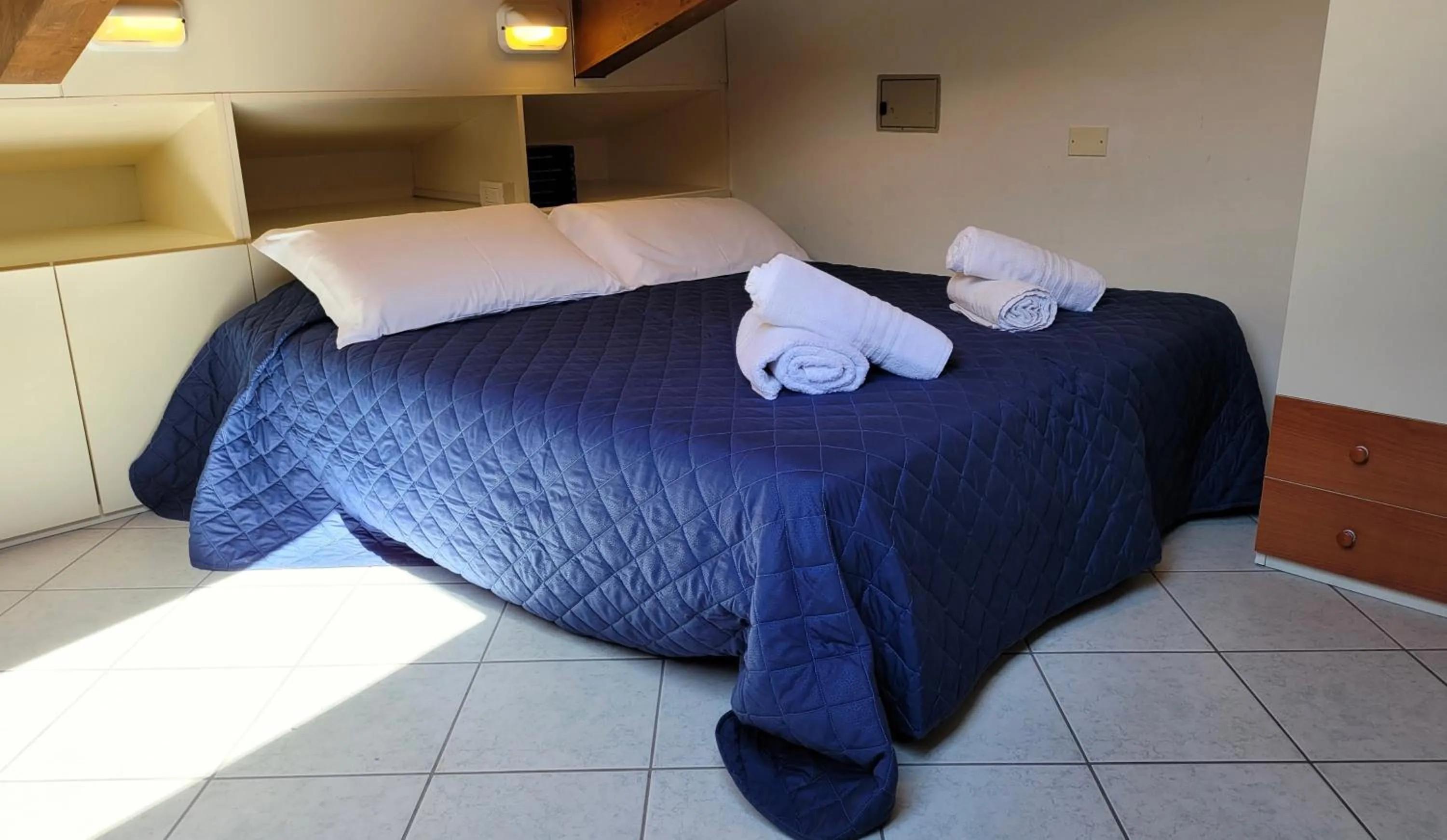 Bed in Hotel Adigrat