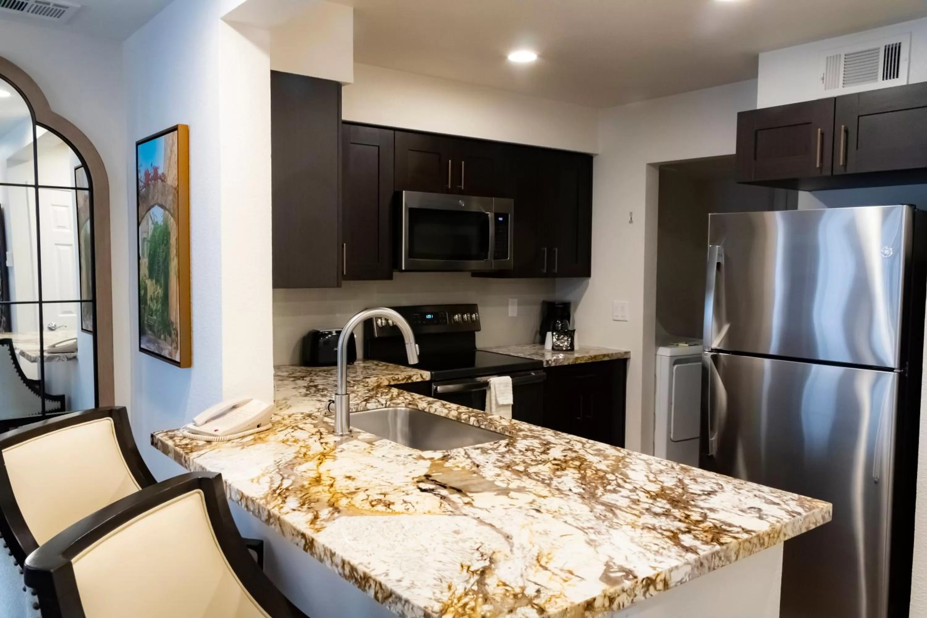 Kitchen or kitchenette in Westgate Flamingo Bay Resort