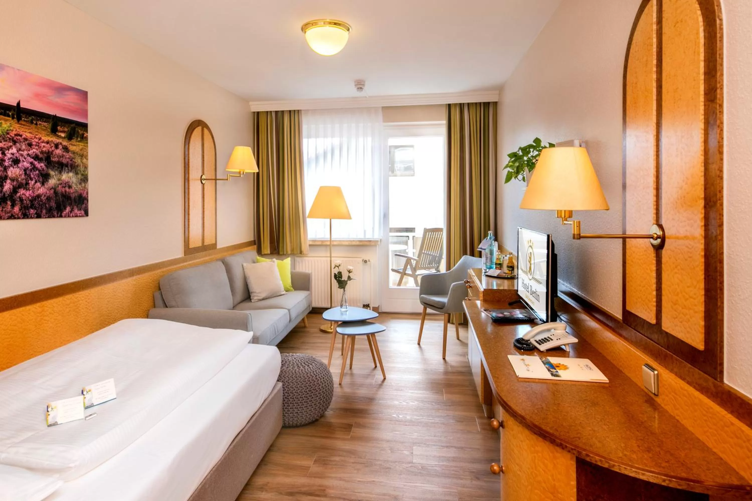 Photo of the whole room, Bed in Akzent Hotel Berlin