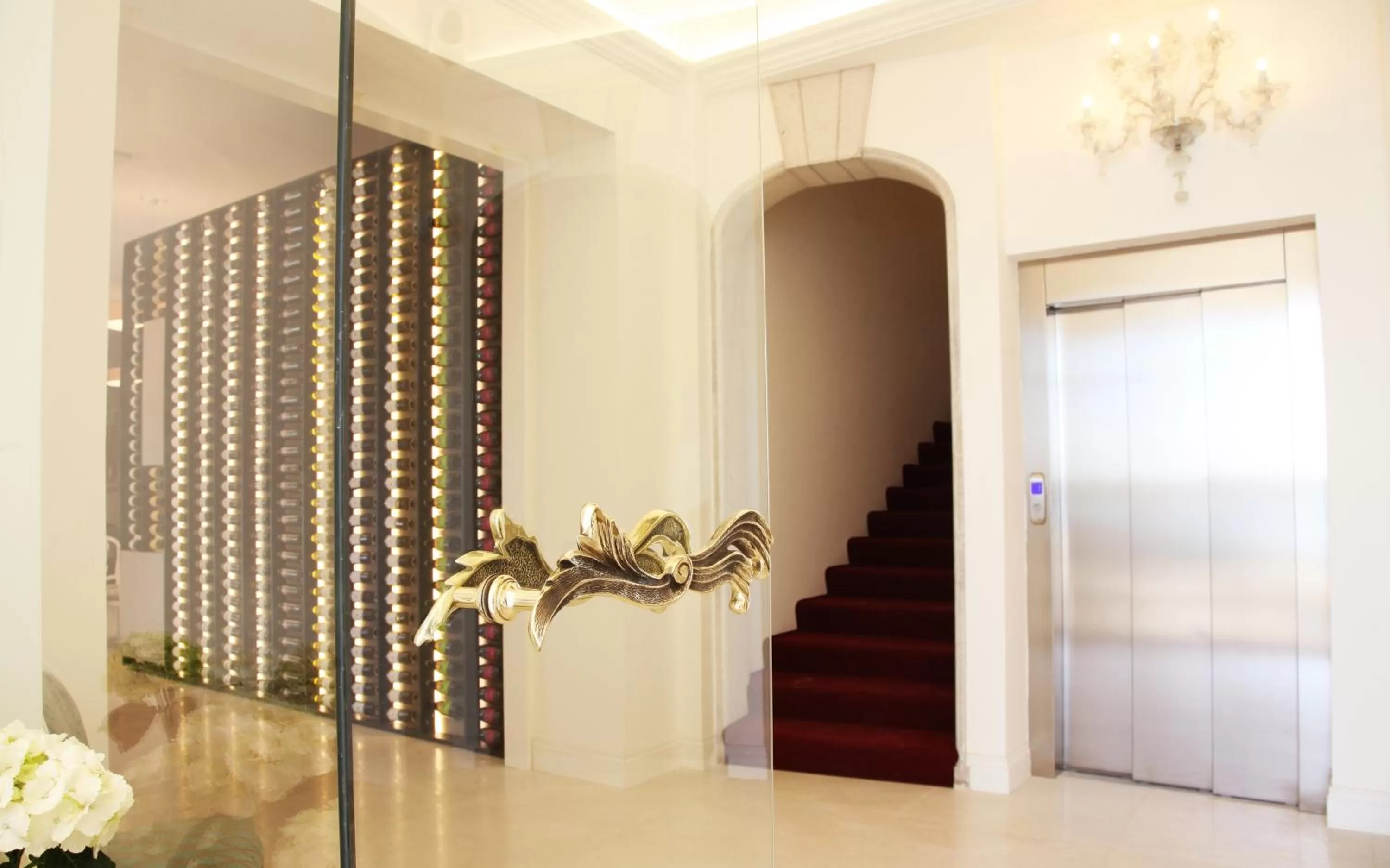 Lobby or reception in Grand Hotel Palace