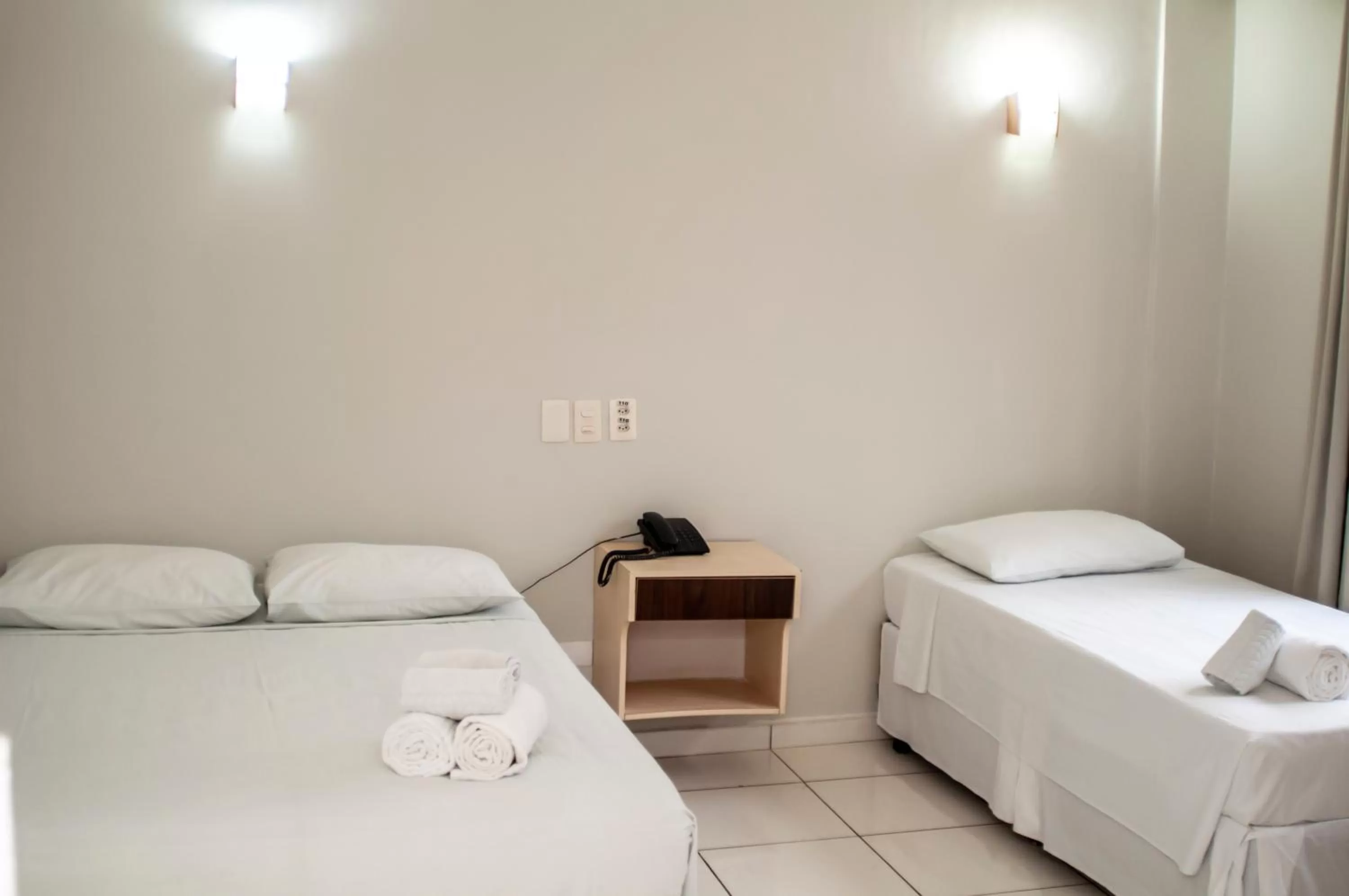 Bedroom, Bed in SMART IGUASSU HOTEL