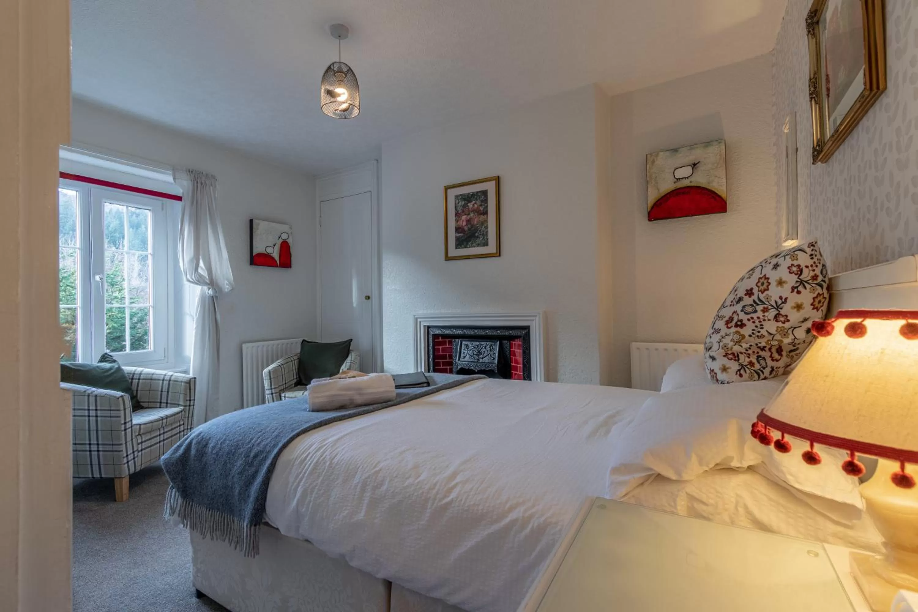 Bed in Glyntwrog House