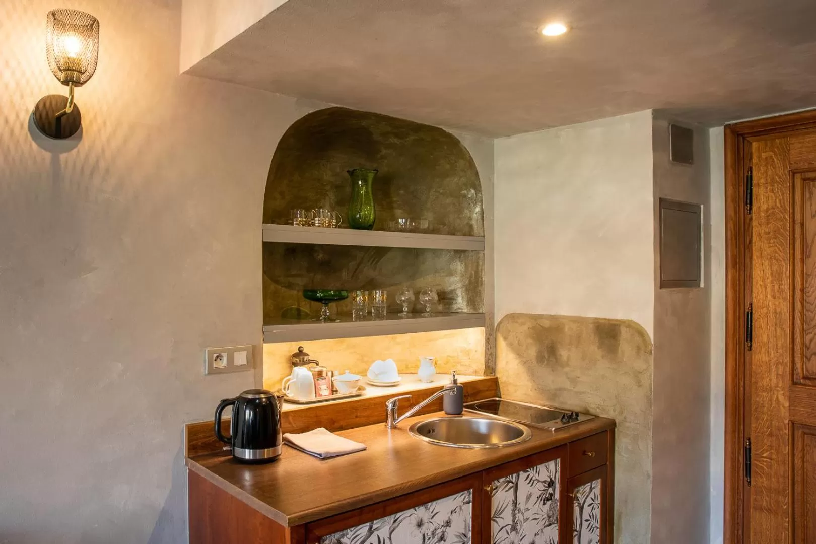 Kitchen or kitchenette in Miss Sophie's Charles Bridge