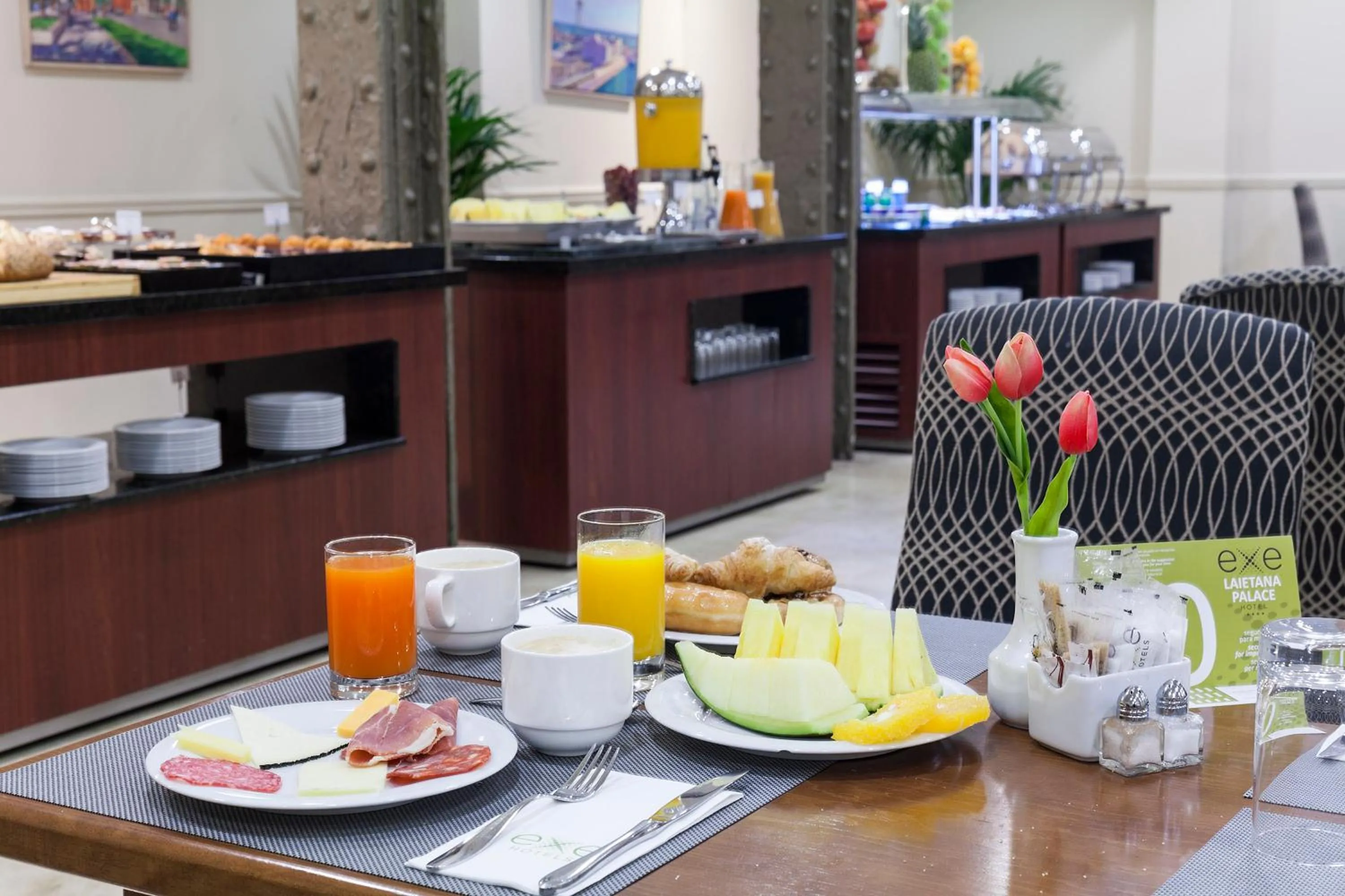 Decorative detail in Exe Laietana Palace