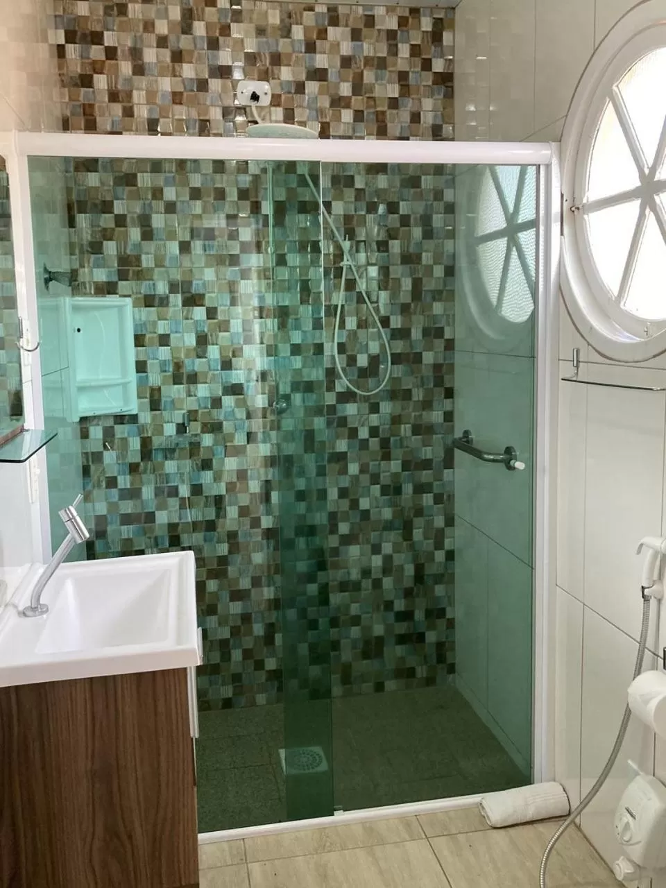 Bathroom in Pousada Marinamarela