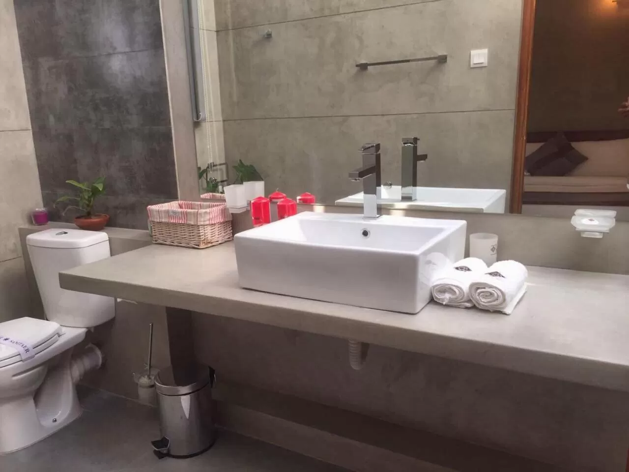 Bathroom in Hotel Heladiv