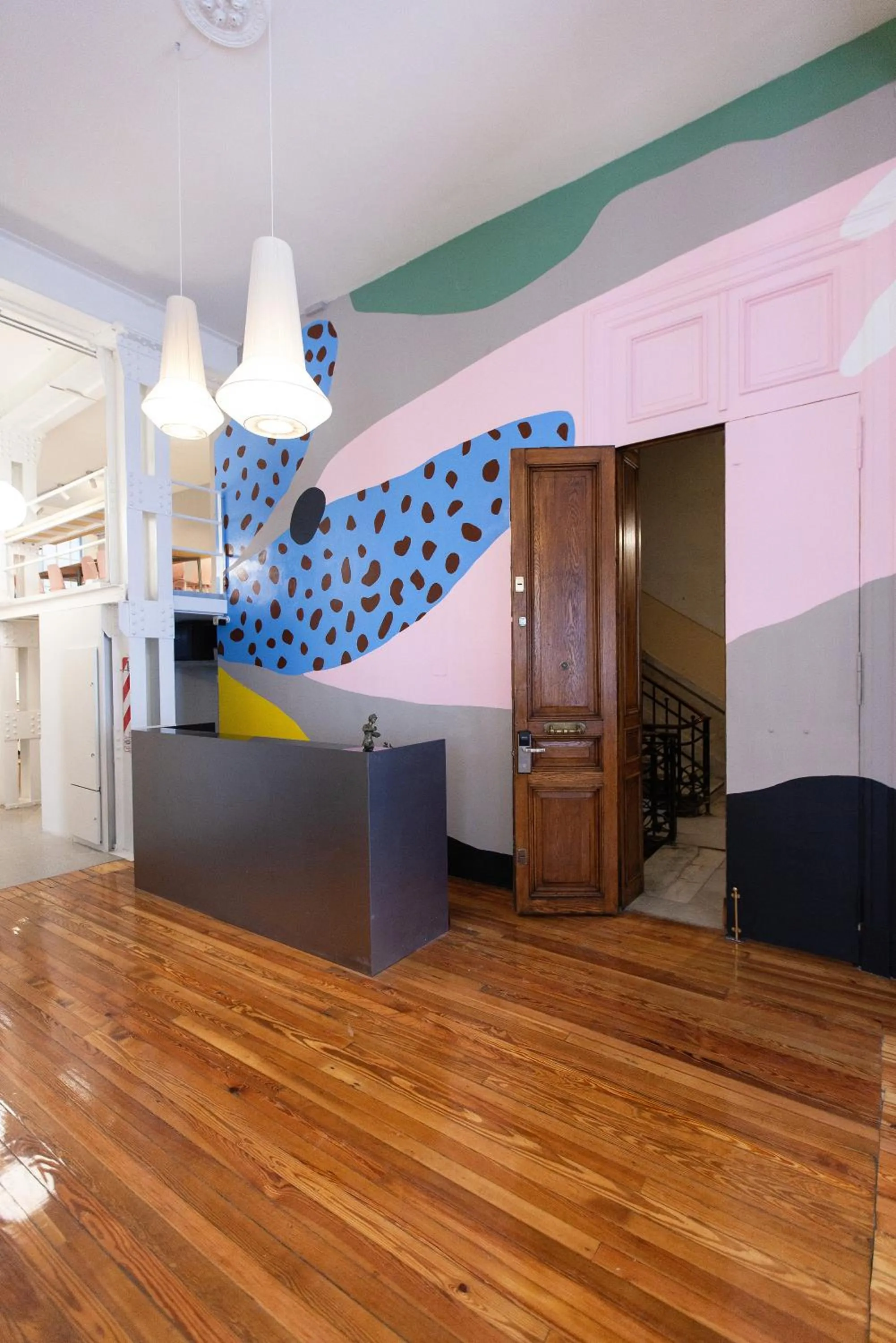 On site in Franca City Hostel