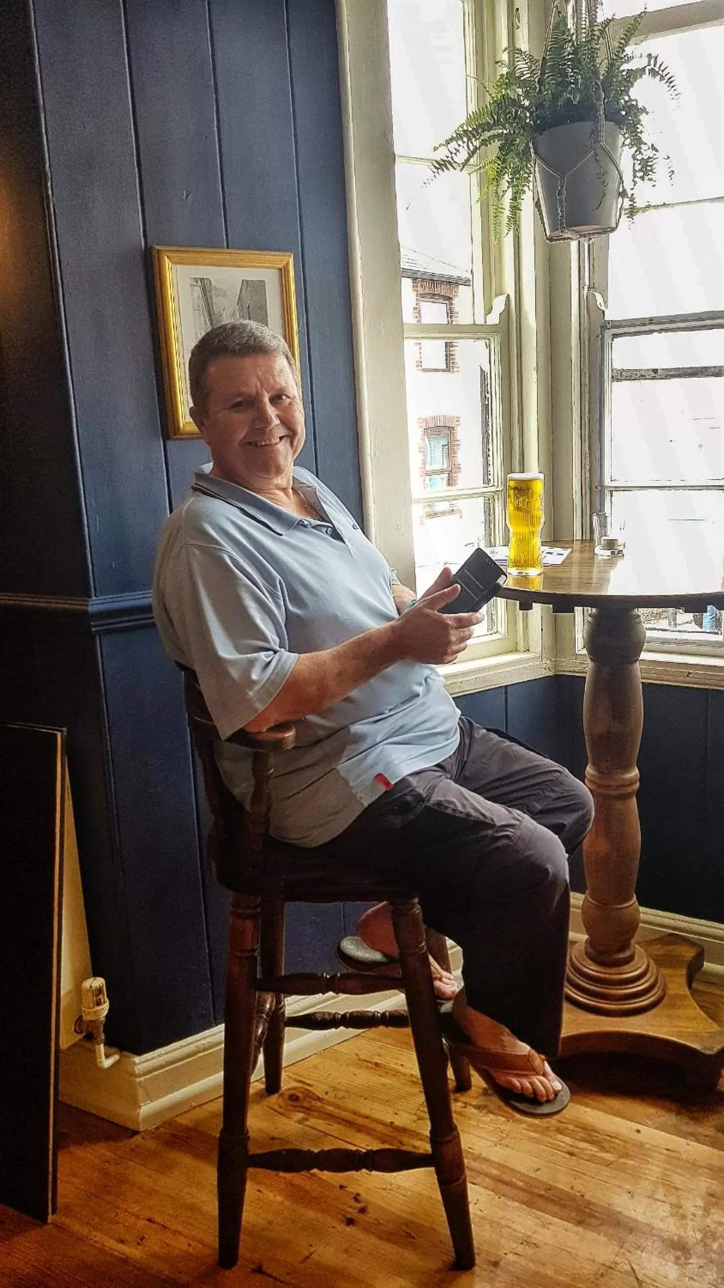 People in Jacobs Ladder Inn