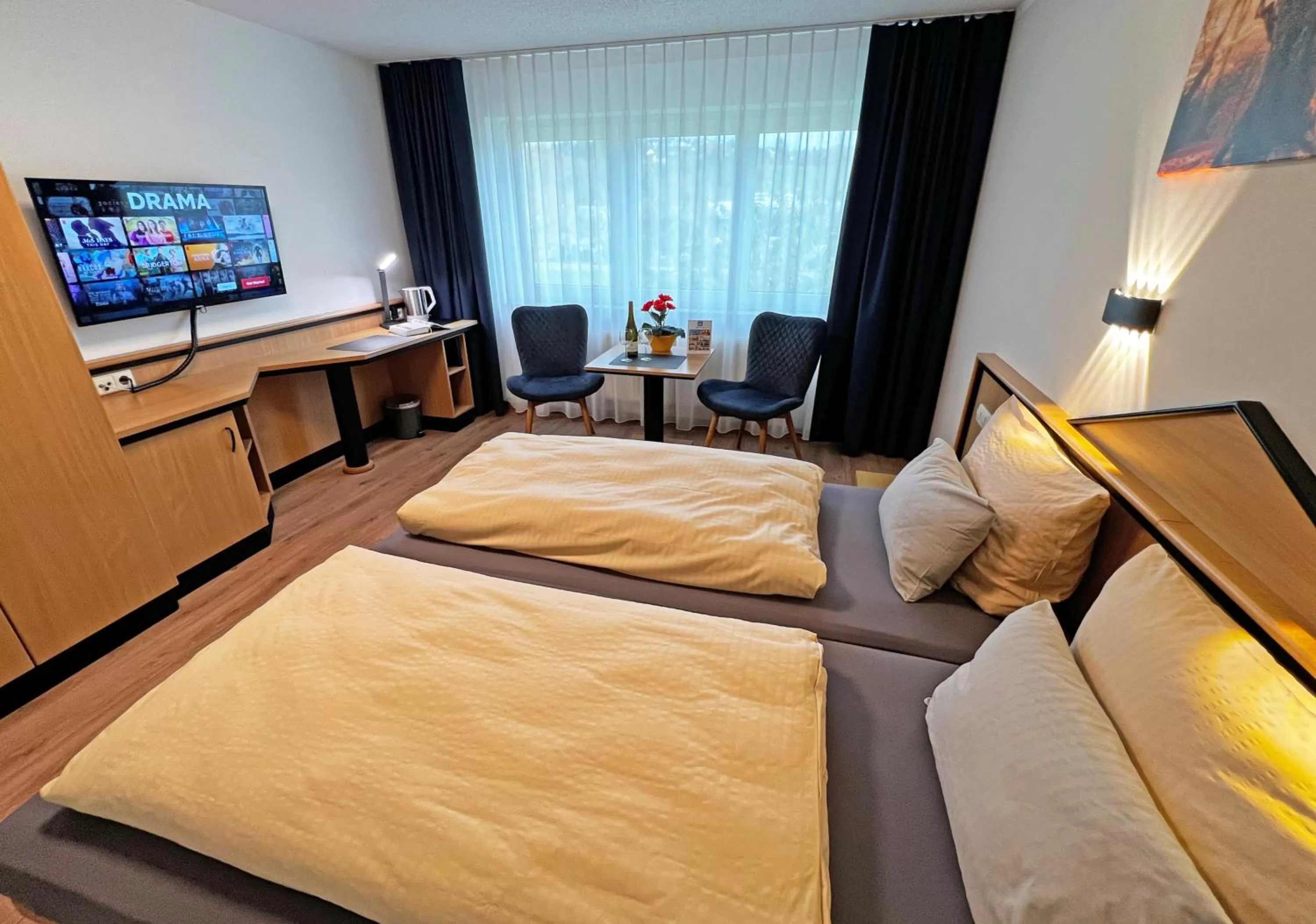 Bedroom, Bed in HIL - Hotel im Lus Schopfheim