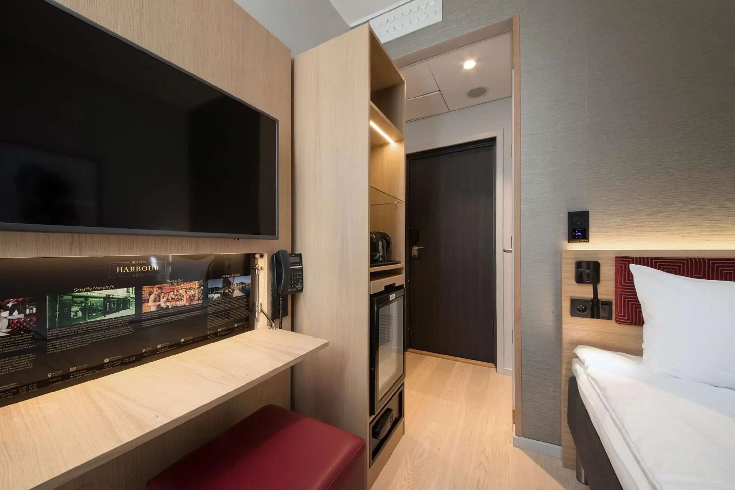 Economy Single Room in Bergen Harbour Hotel, WorldHotels Crafted Economy Single Room in Bergen Harbour Hotel, WorldHotels Crafted