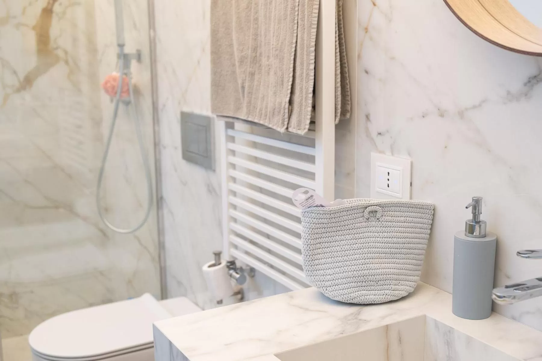 Shower in Mori Siciliani House