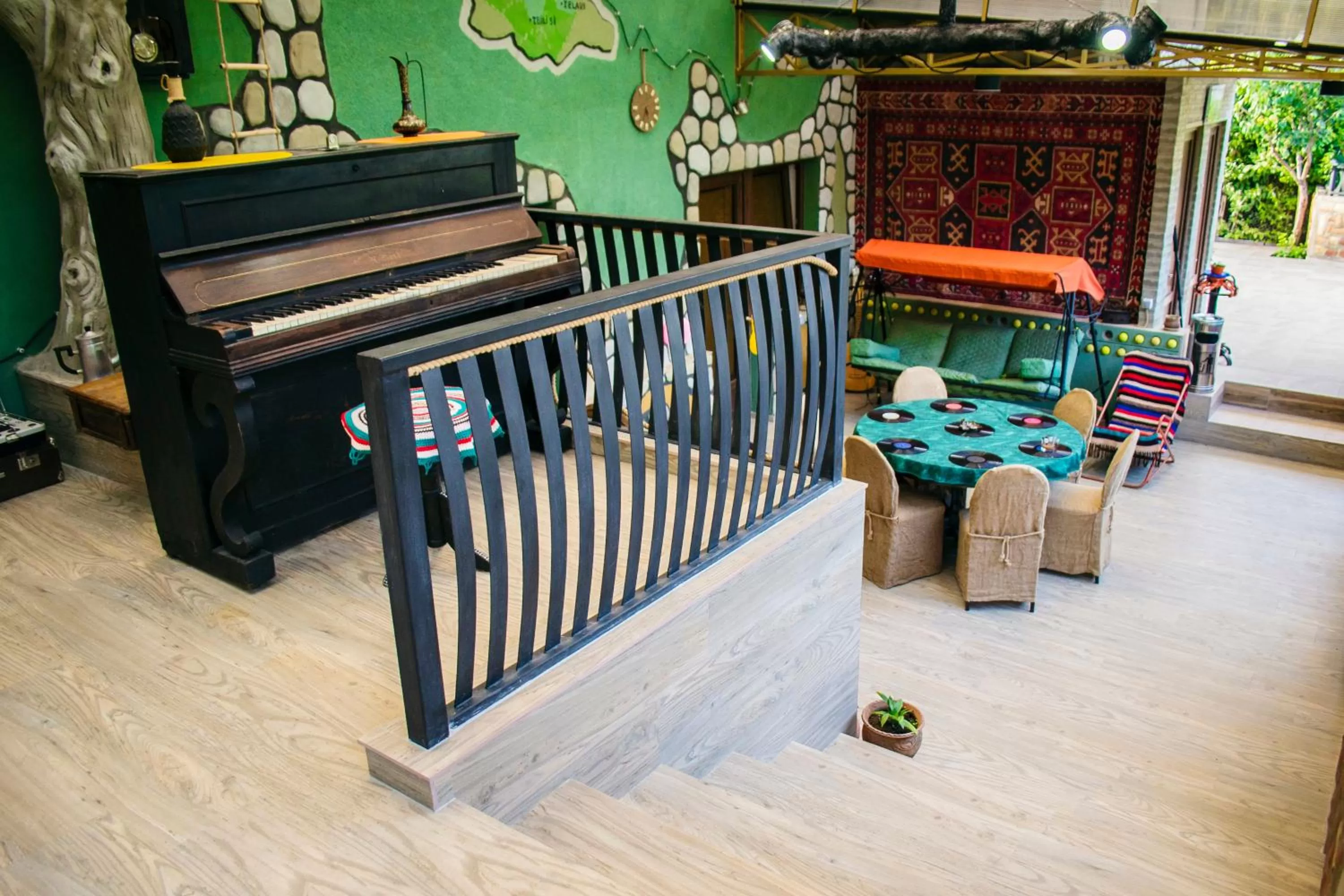 Living room in Qilimcha's Guesthouse