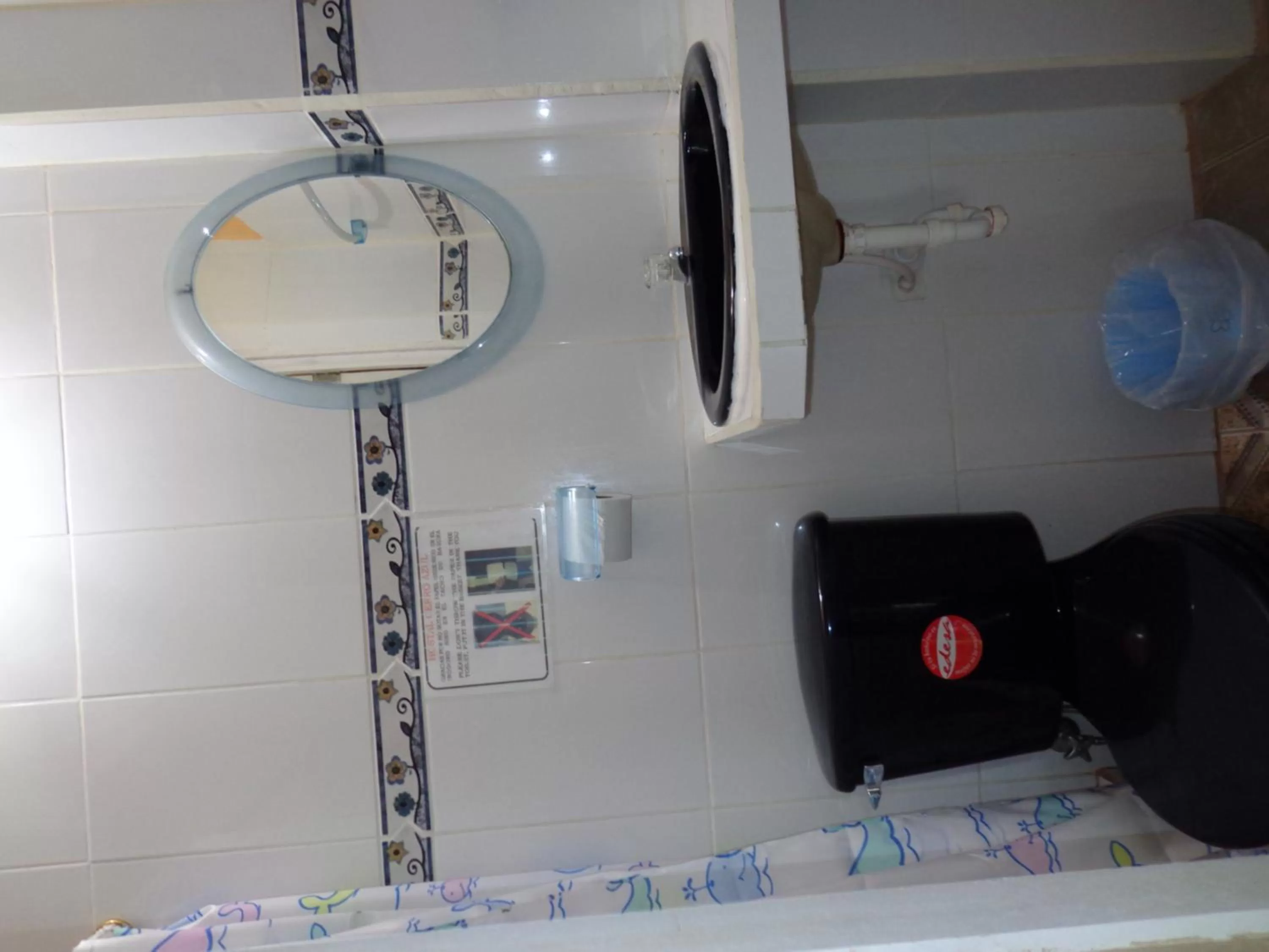 Bathroom in Hostal Cerro Azul
