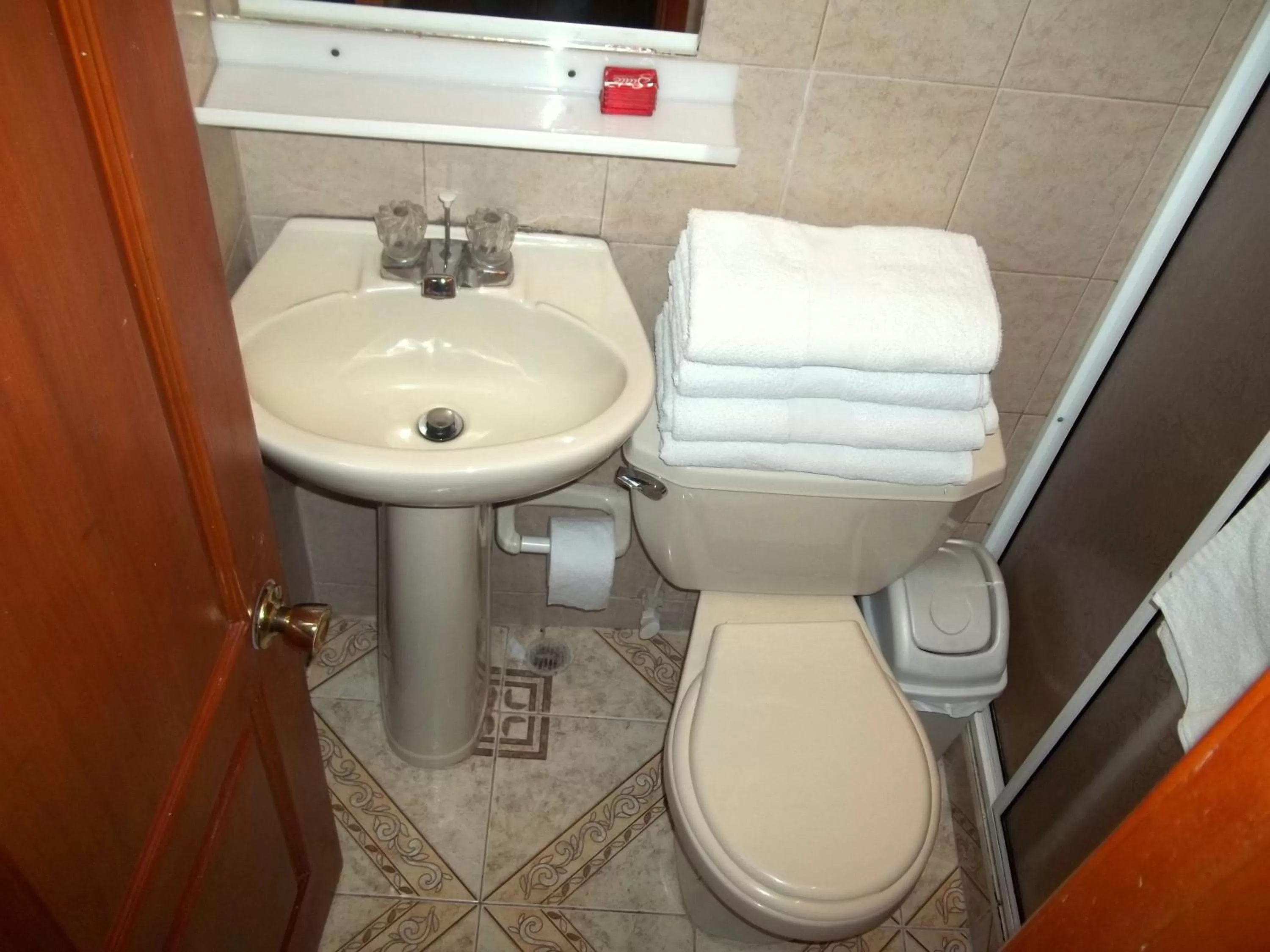 Bathroom in Cabañas Las Bifloras