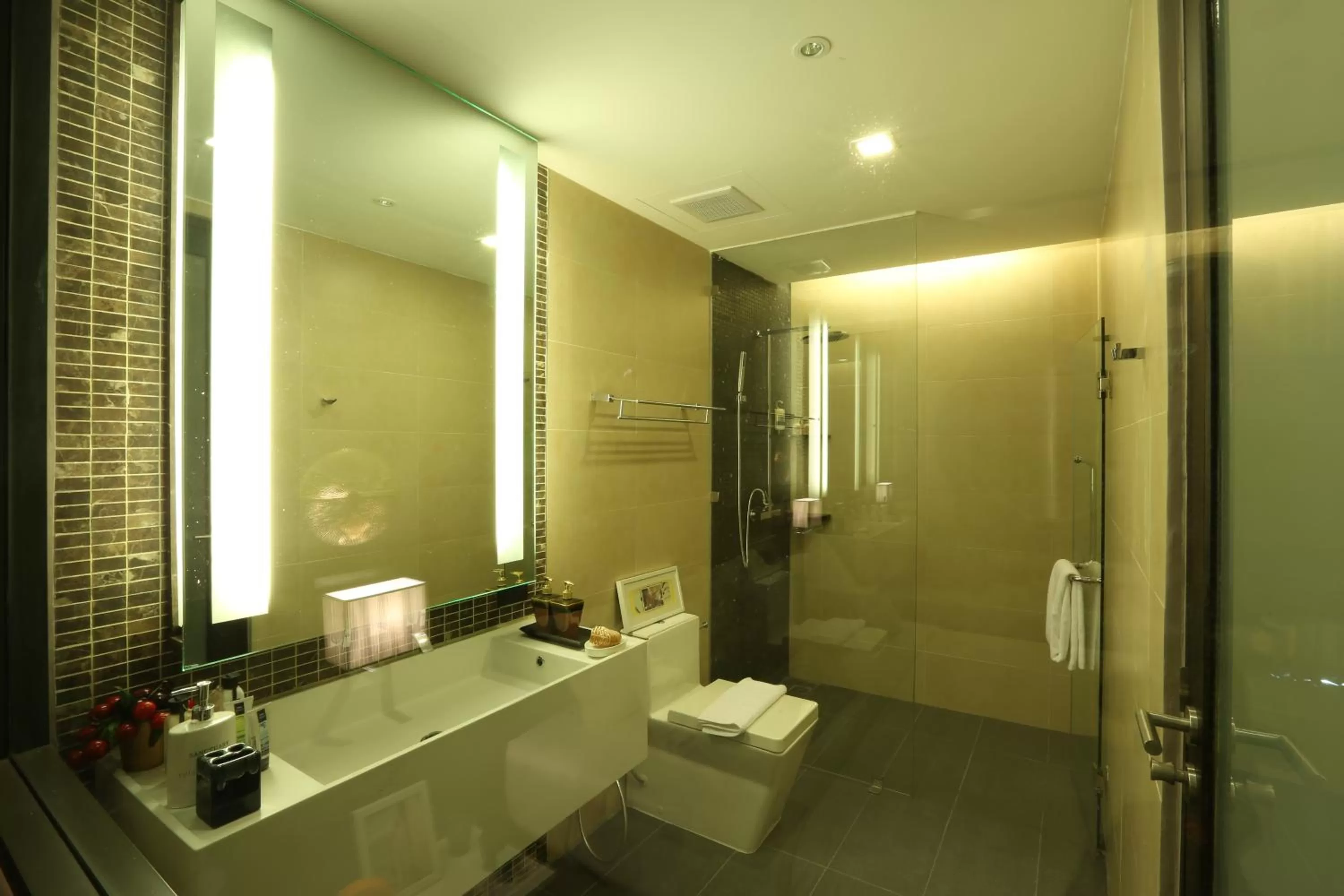 Shower in The Charm Resort Phuket - SHA Certified