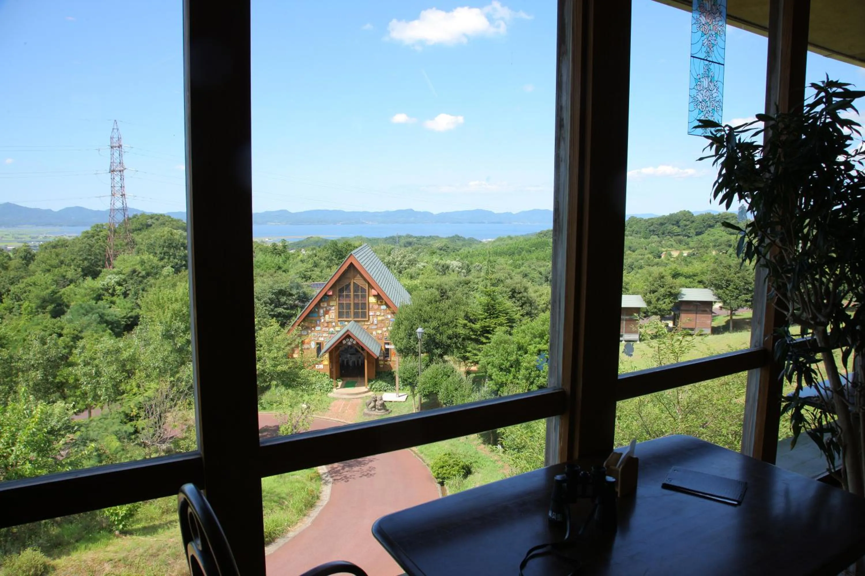 On site in Matsue Forest Park
