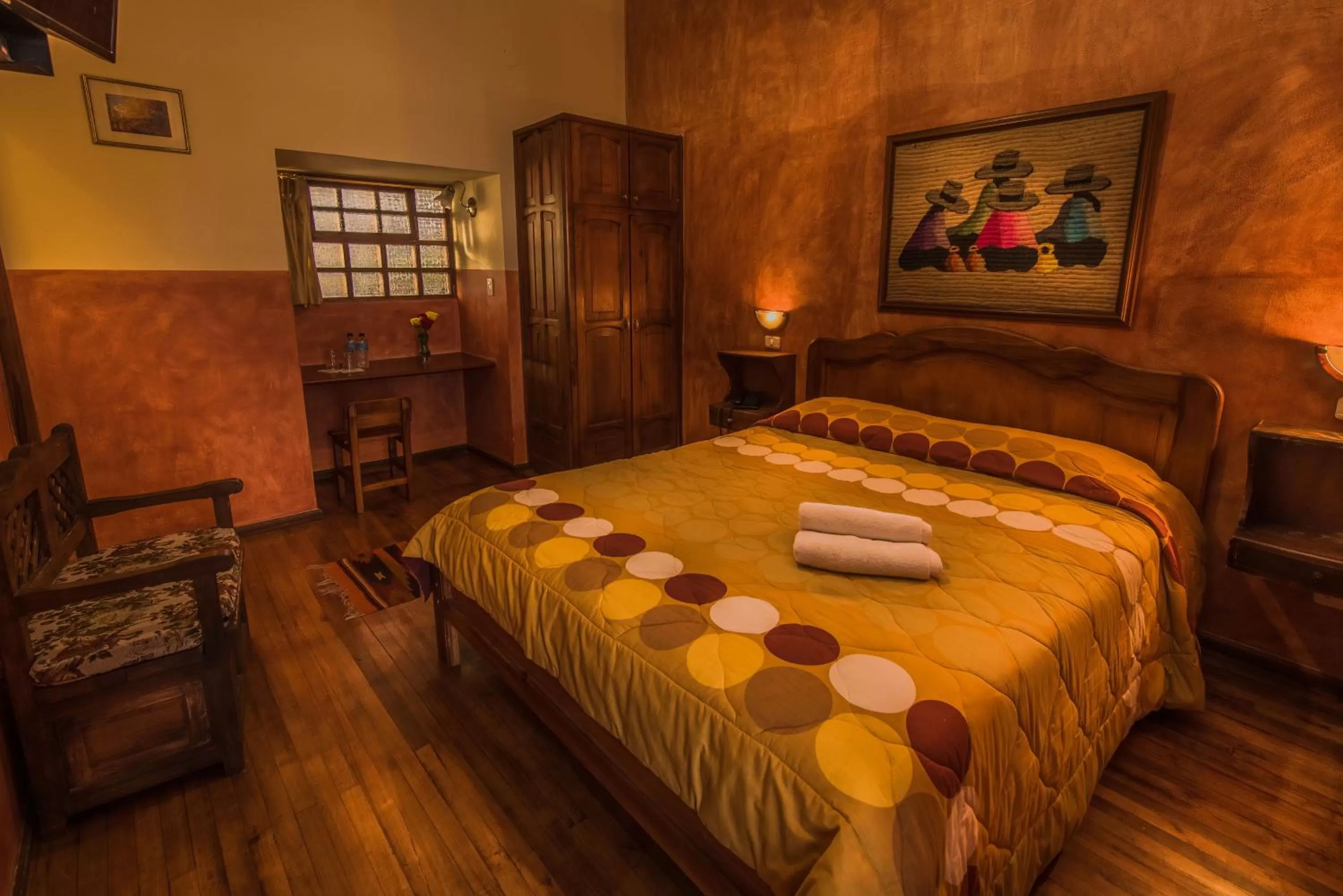 Bed in Hotel San Francisco De Quito