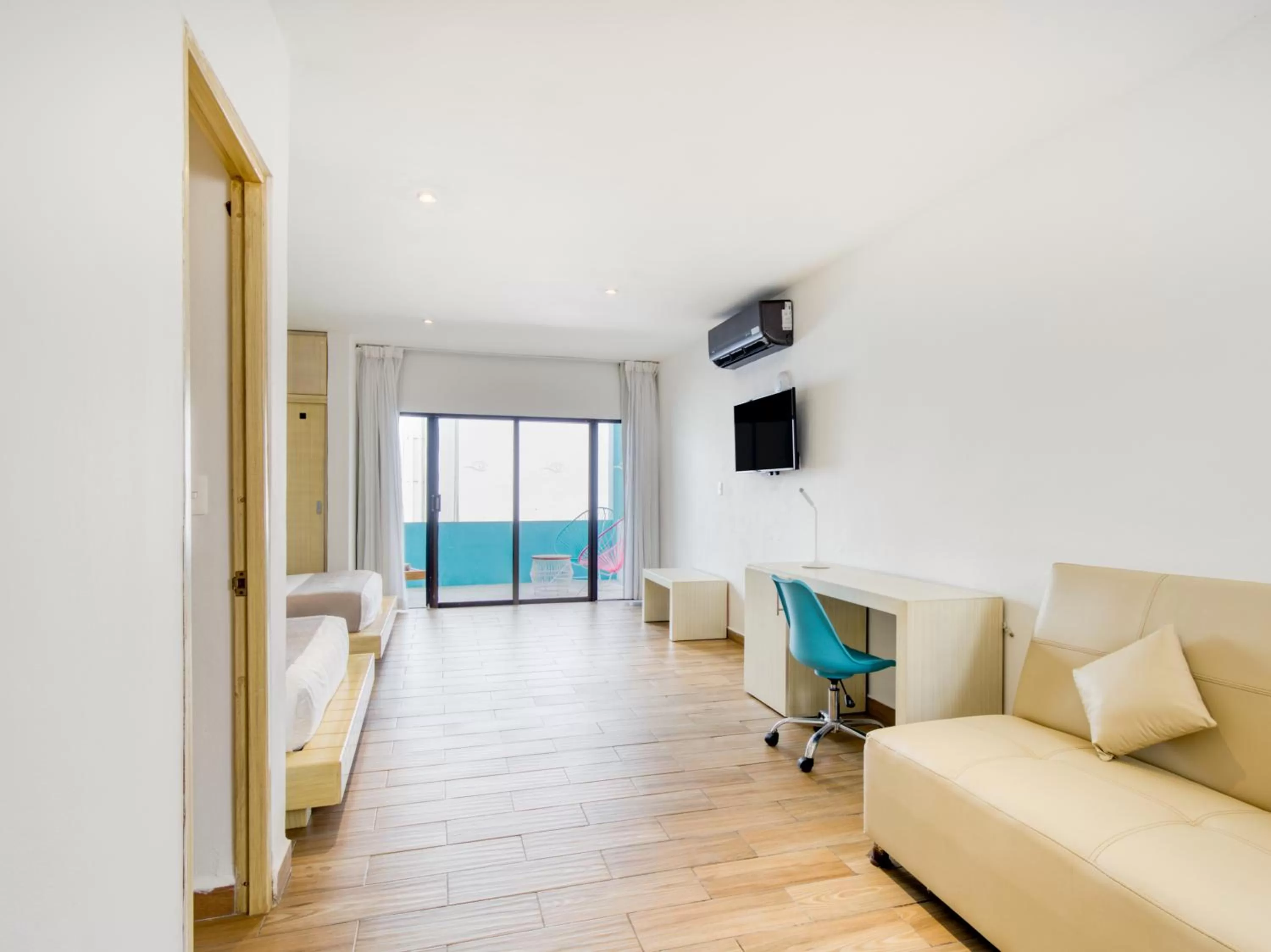 Living room in Hotel Ojo De Agua