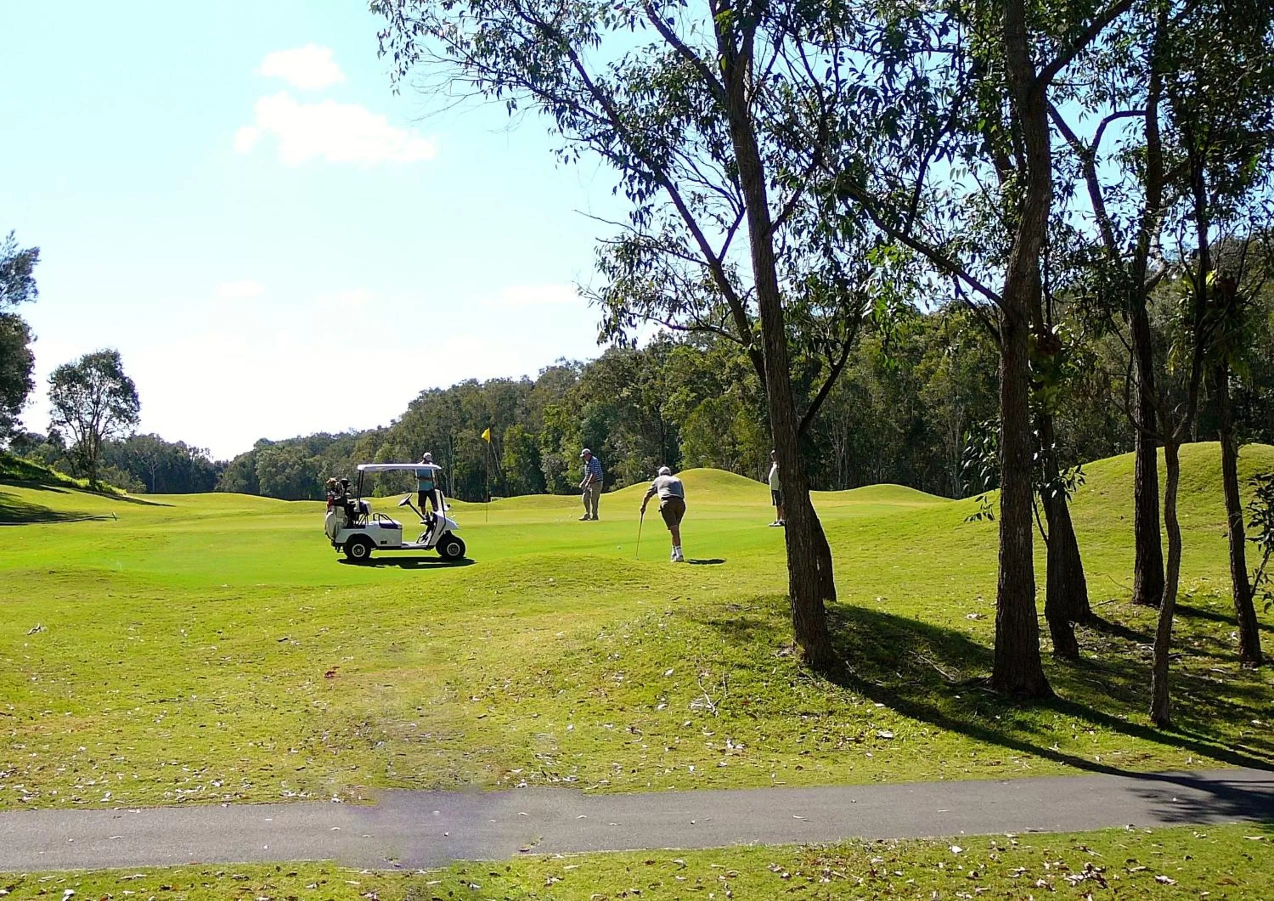 Golfcourse in Magnolia Lane Apartments