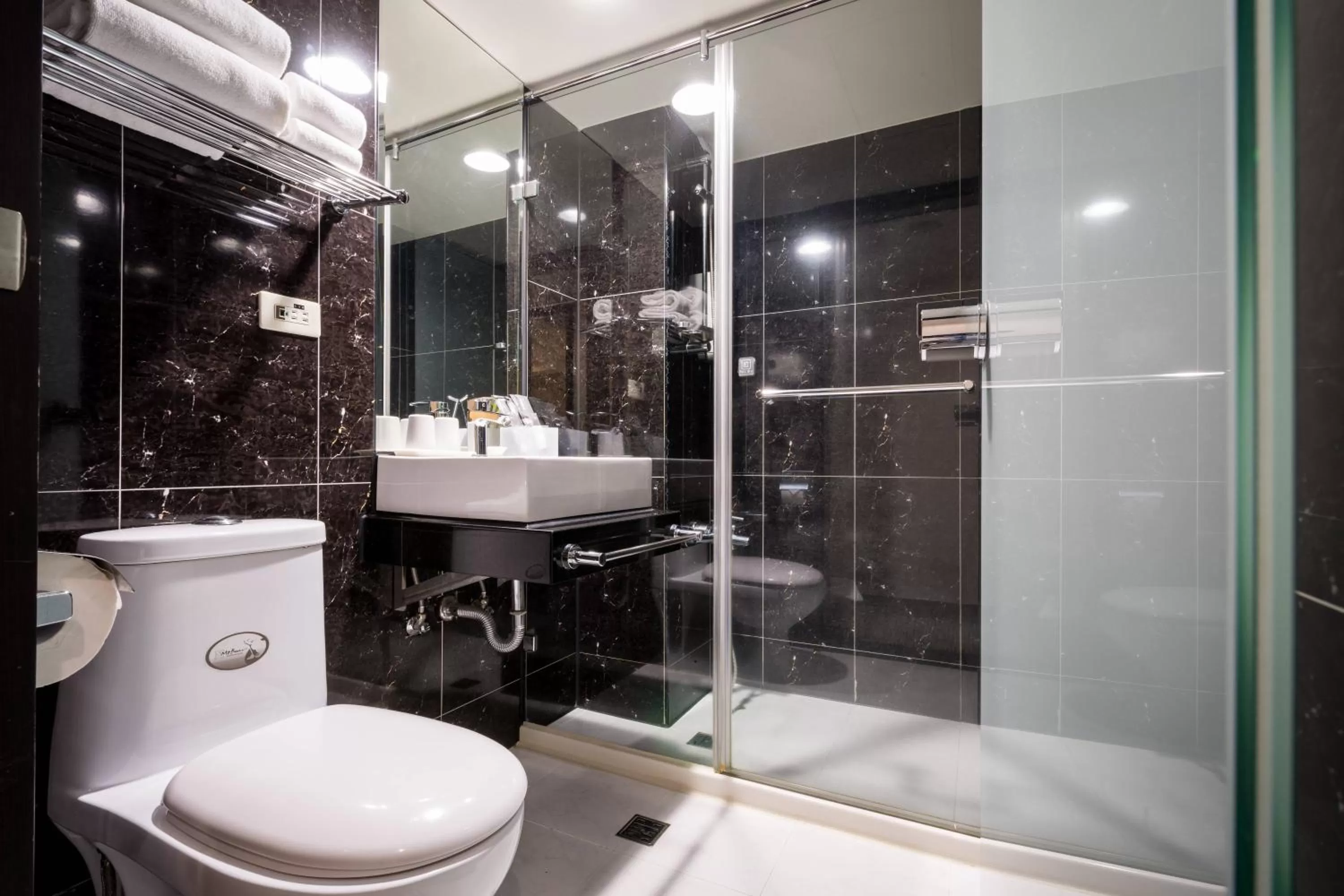Bathroom in 台北碧瑤飯店 Hotel B