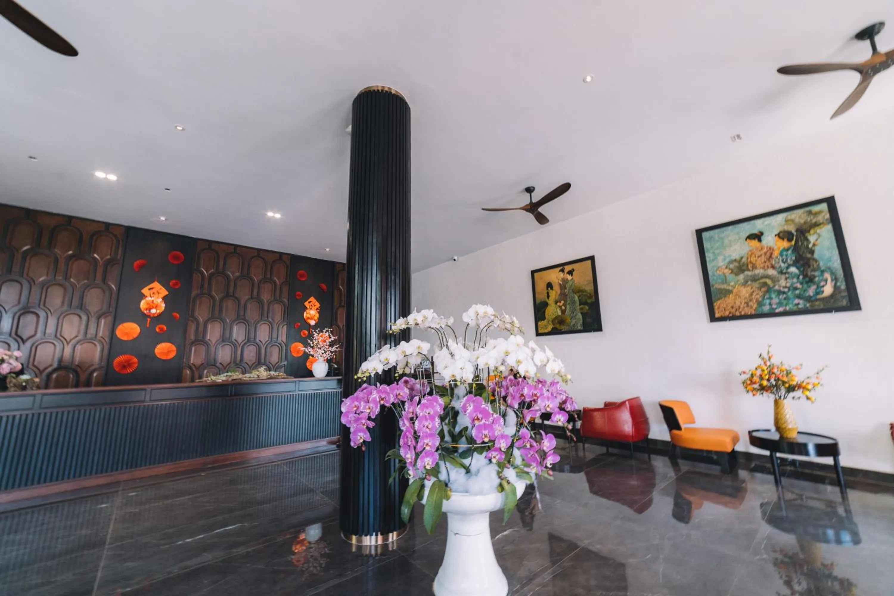 Lobby or reception in Zen Valley Dalat