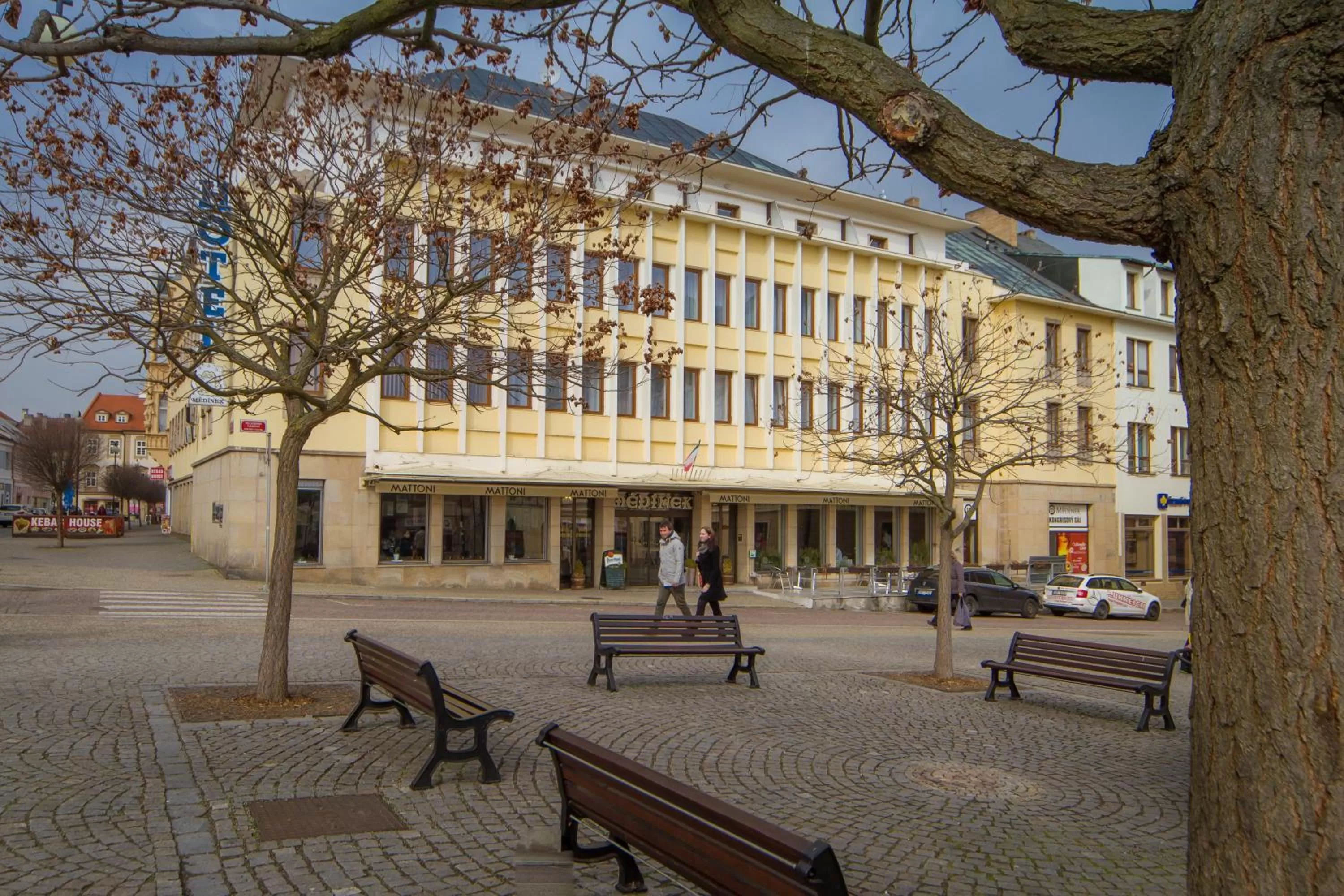 Property building in LH Hotel Mědínek Old Town