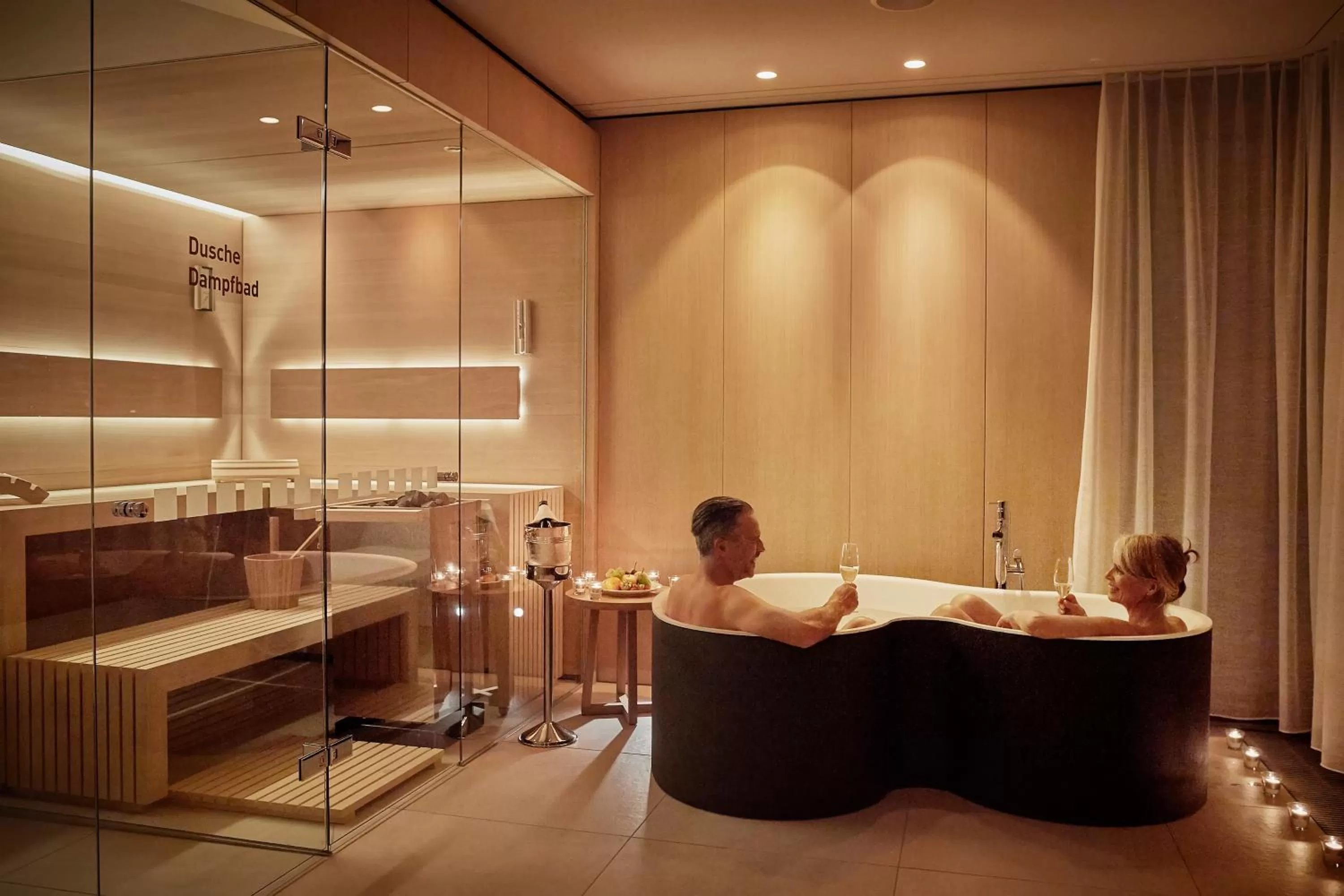 Spa and wellness centre/facilities in Hotel Eden Spiez