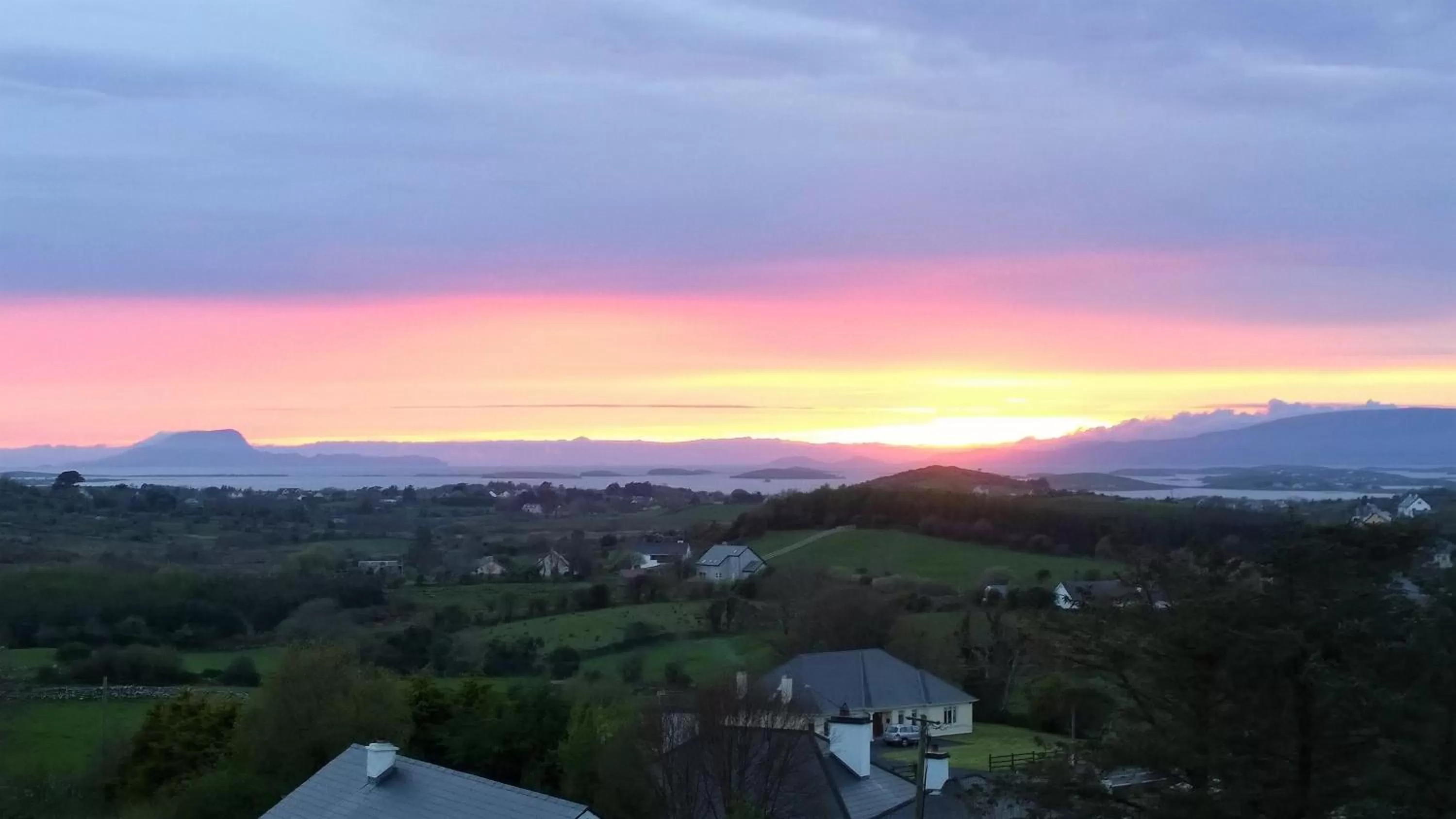 Landmark view in Carrabaun House