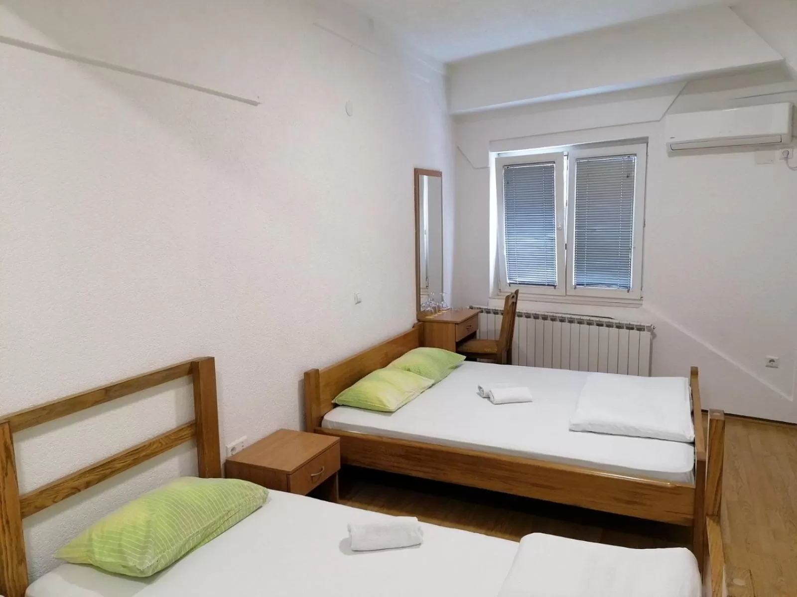 Bed in Motel Gas-Petrol