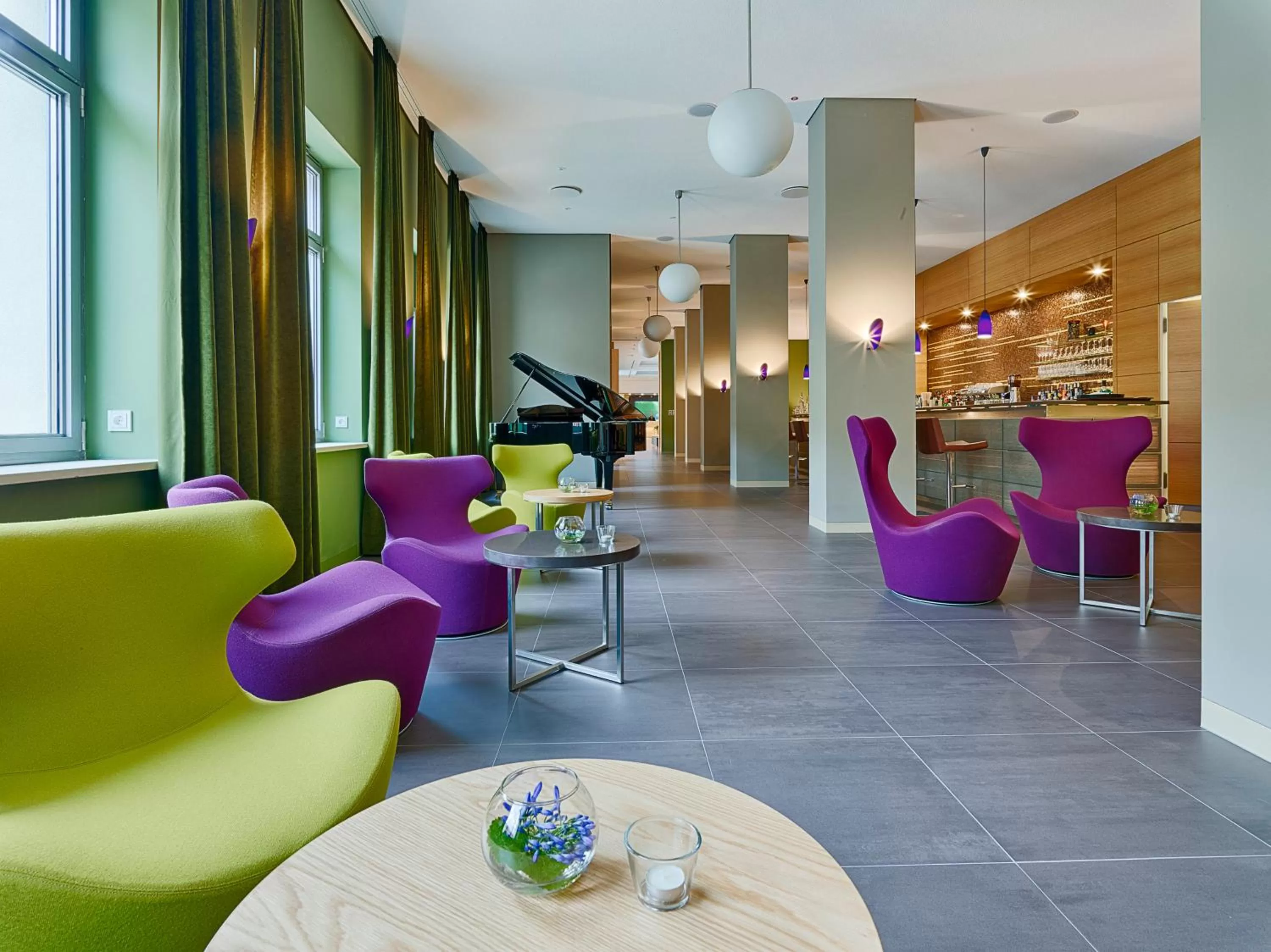 Lounge or bar in Hotel Elbresidenz an der Therme