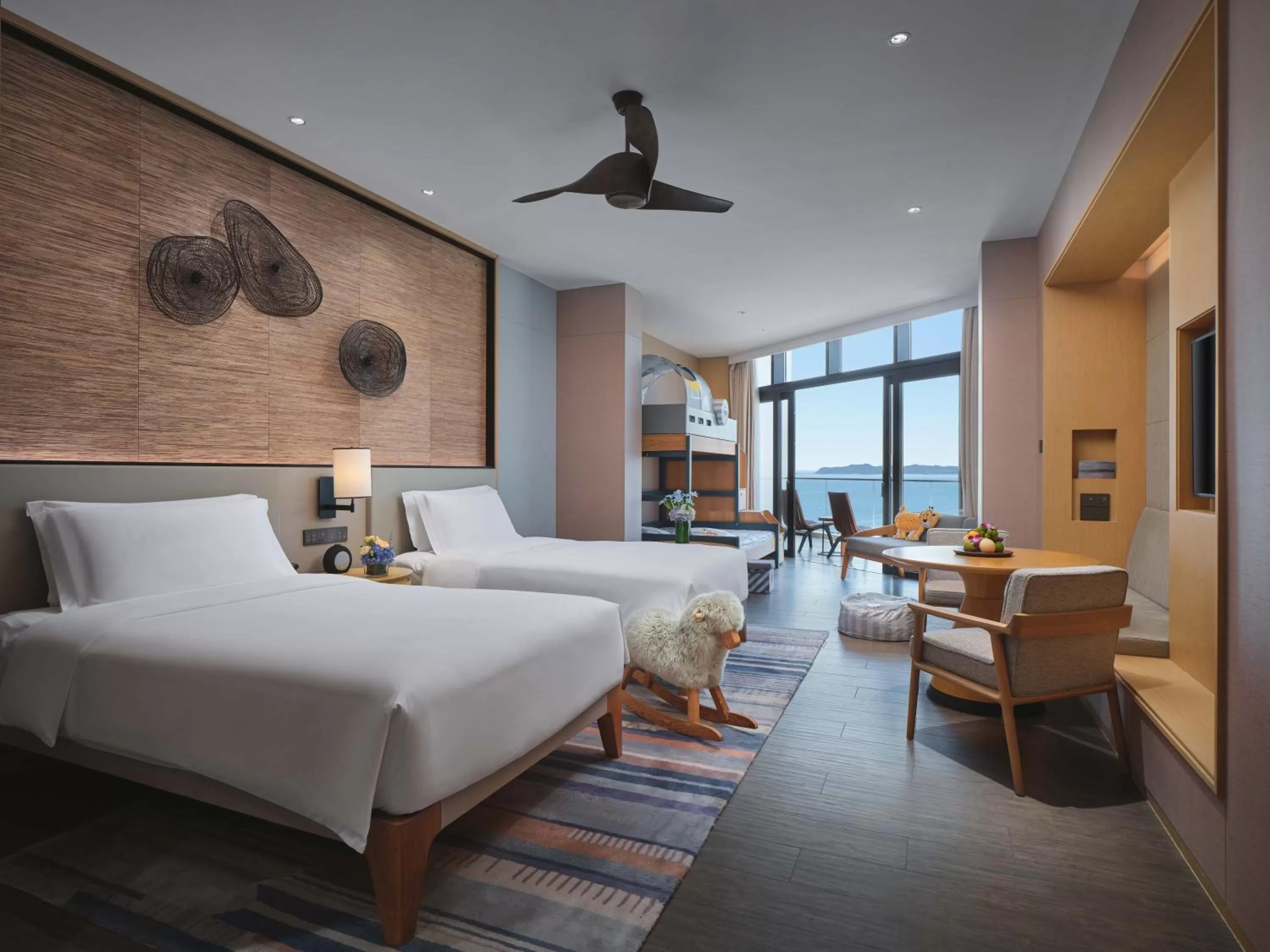 Photo of the whole room, Bed in Crowne Plaza Sanya Haitang Bay Resort by IHG