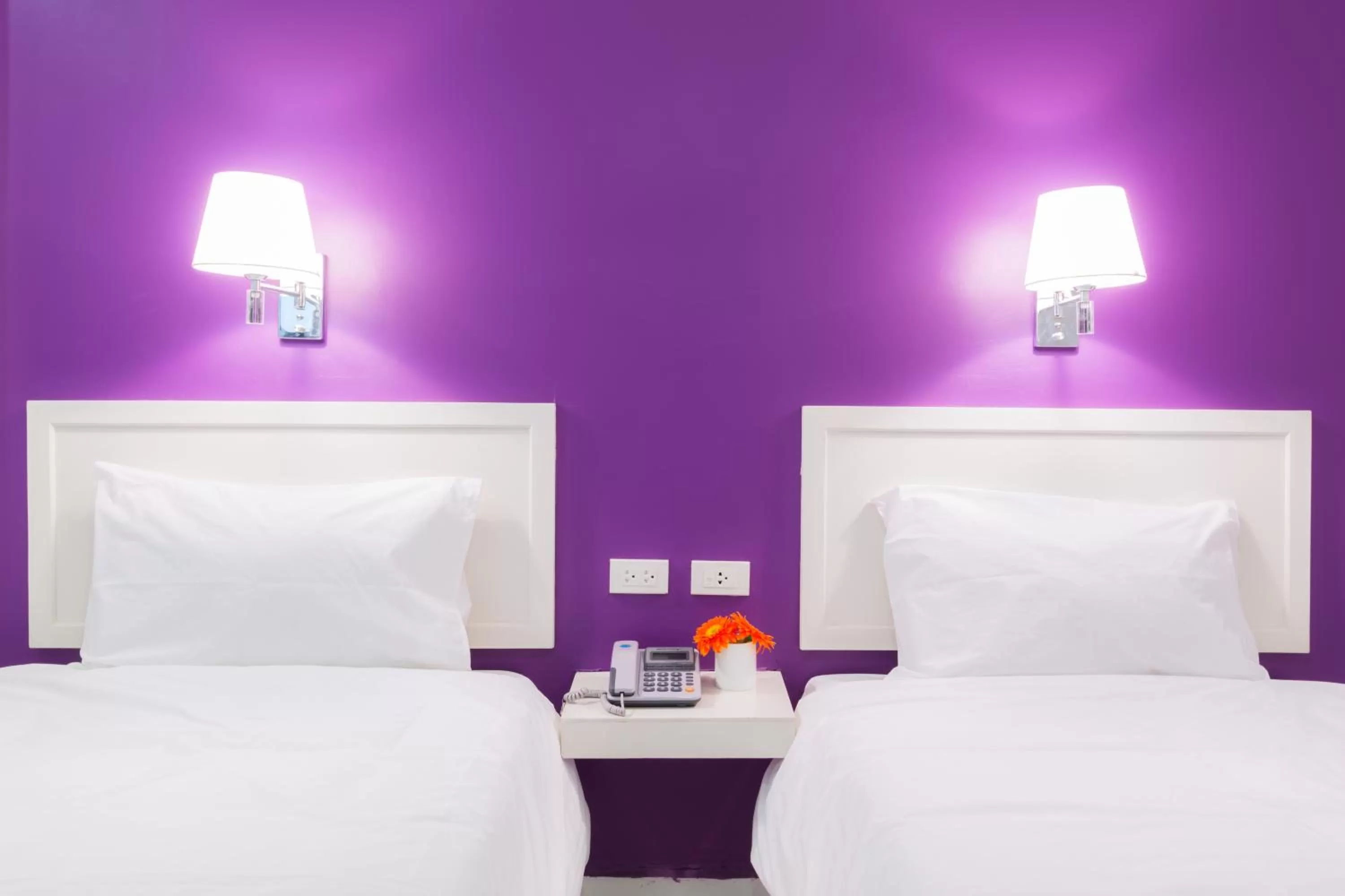 Photo of the whole room, Bed in Hotel Zing Phnom Penh