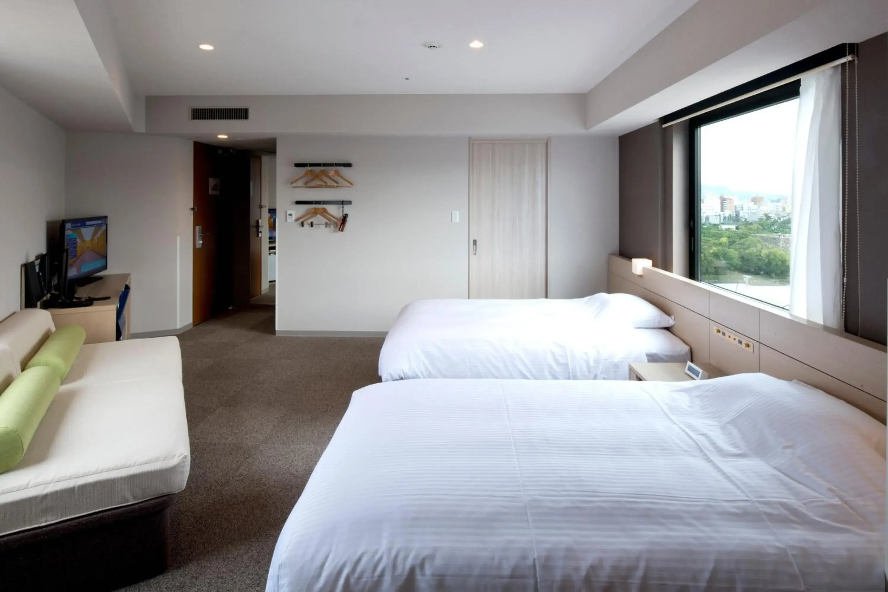 Corner Twin Room - single occupancy - Smoking in JR Clement Inn Takamatsu Corner Twin Room - single occupancy - Smoking in JR Clement Inn Takamatsu