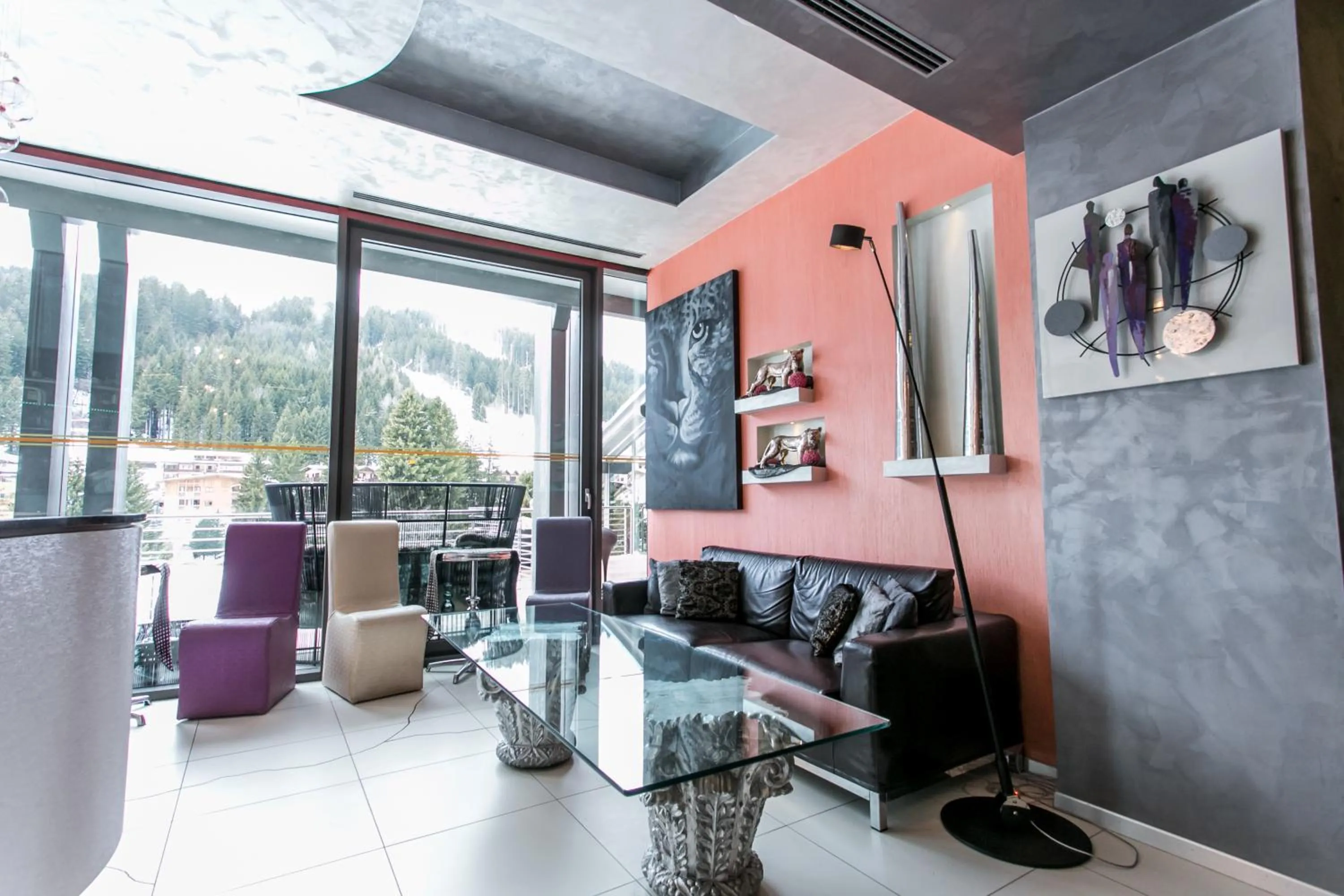 Living room in Design Oberosler Hotel